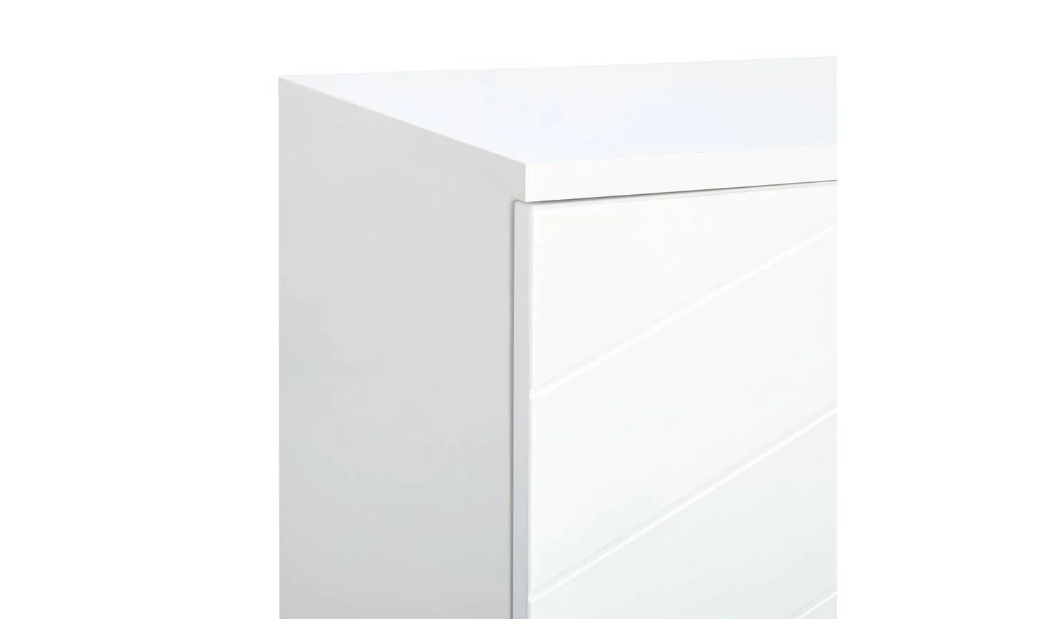 Kyler 2 Door 1 Drawer TV Unit White Easy Assembly Durable Construction - Image 7