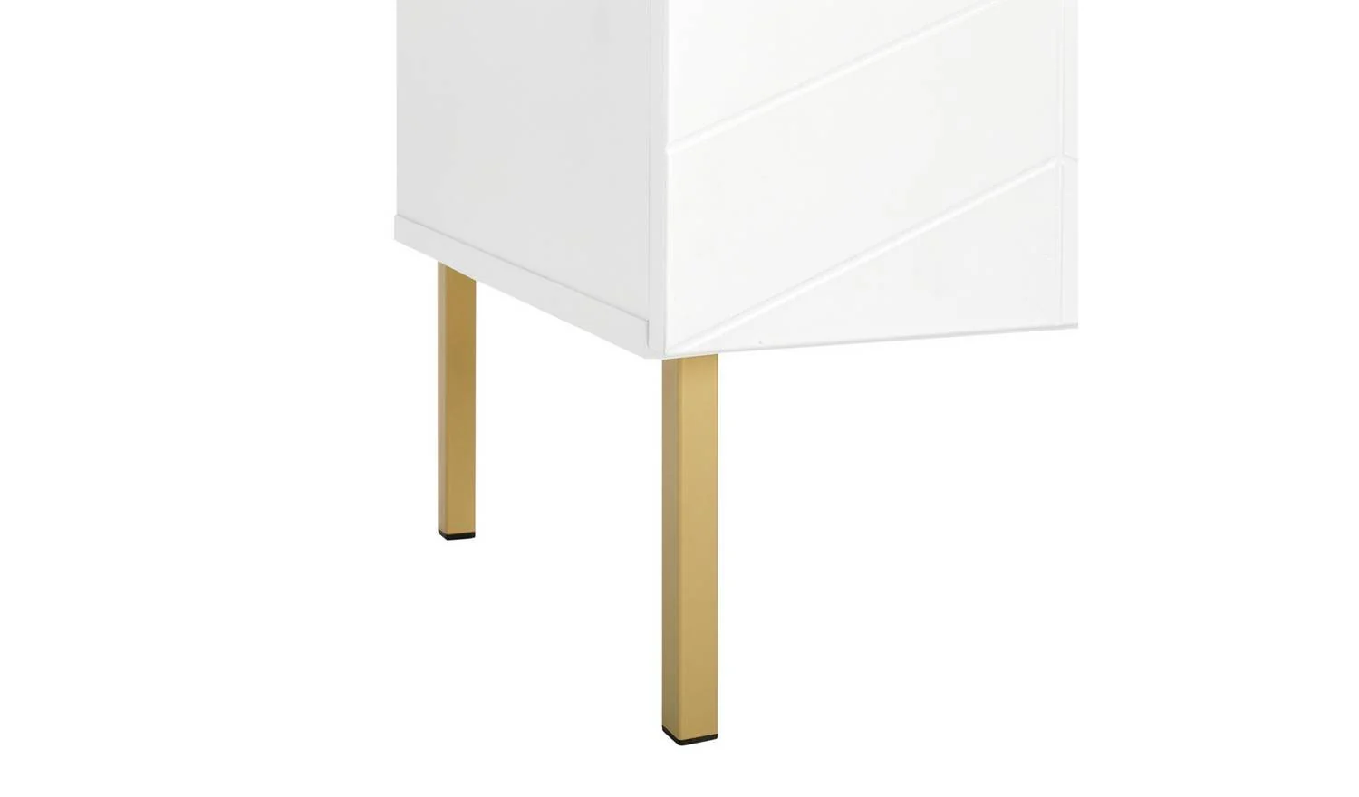 Kyler 2 Door 1 Drawer TV Unit White Easy Assembly Durable Construction - Image 8