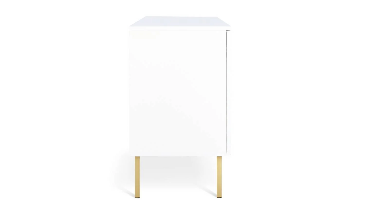 Kyler 2 Door 3 Drawer Sideboard White Storage Cabinet Living Room - Image 5