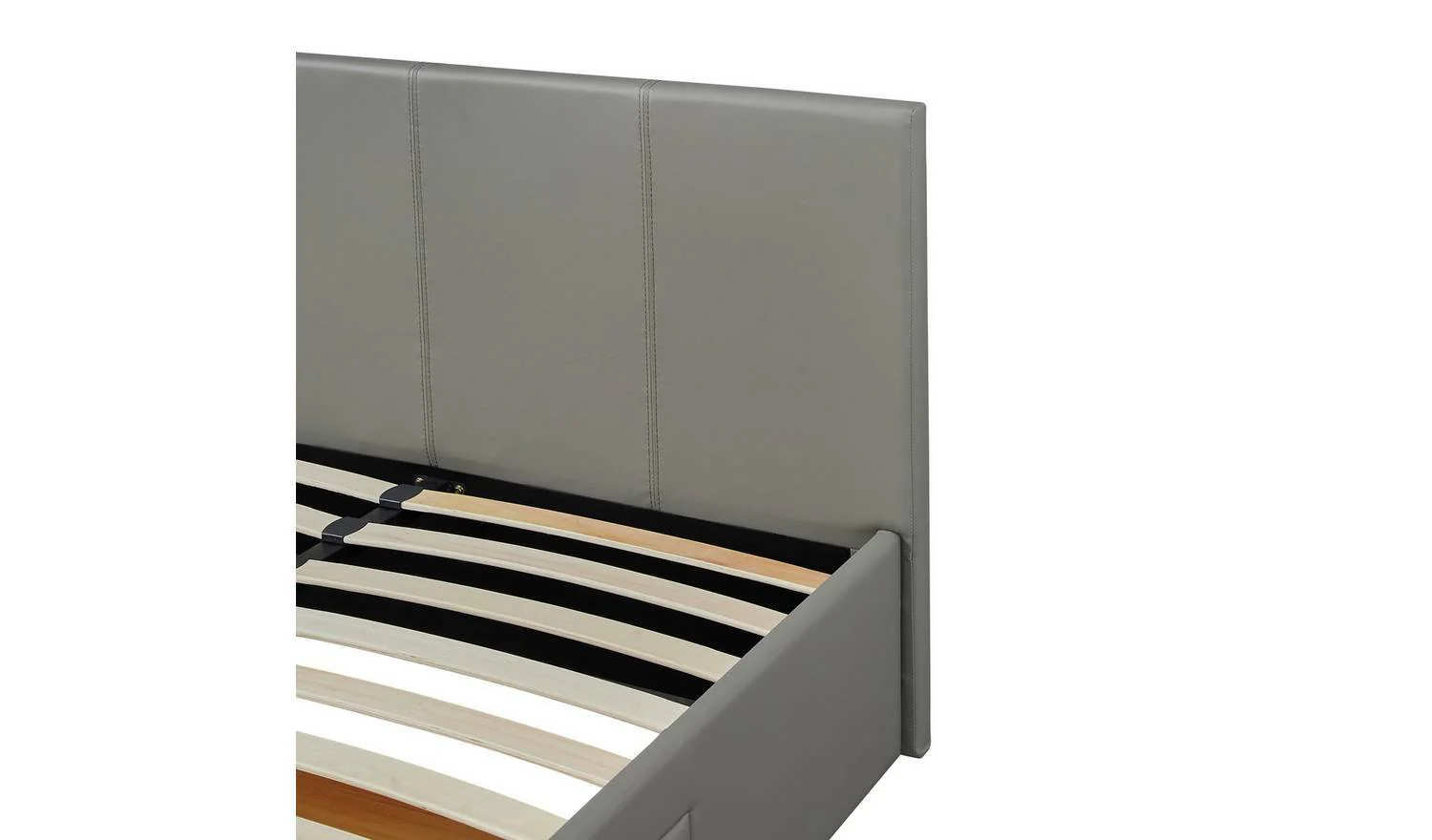 Lavendon 4 Drawer Double Bed Frame Grey Stylish and Functional Bedroom Storage - Image 3