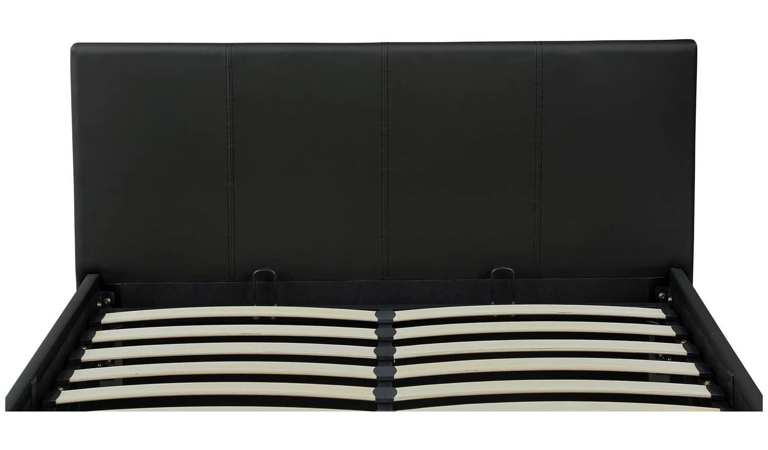 Lavendon Double End Open Ottoman Bedframe Black Functional Bedroom Storage - Image 7