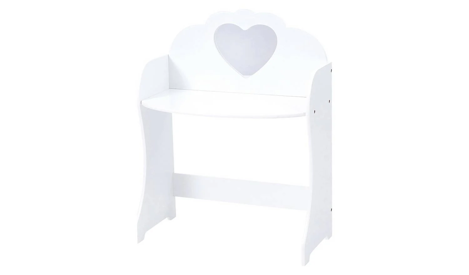 Liberty House Toys Kids Dressing Table And Stool White For Girls - Image 5