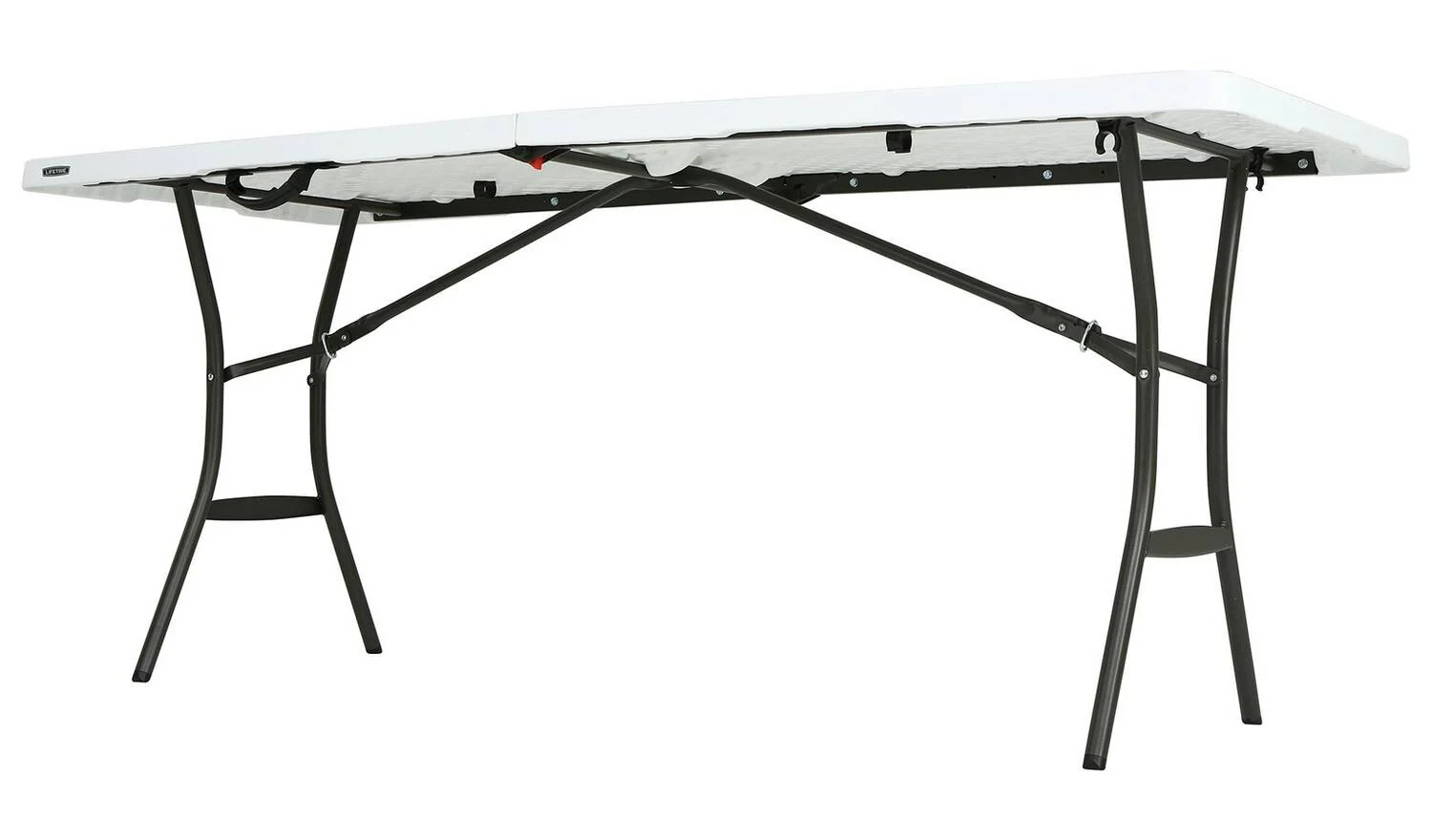 Lifetime 6ft Folding Plastic Camping Table Portable Outdoor Picnic - Image 2