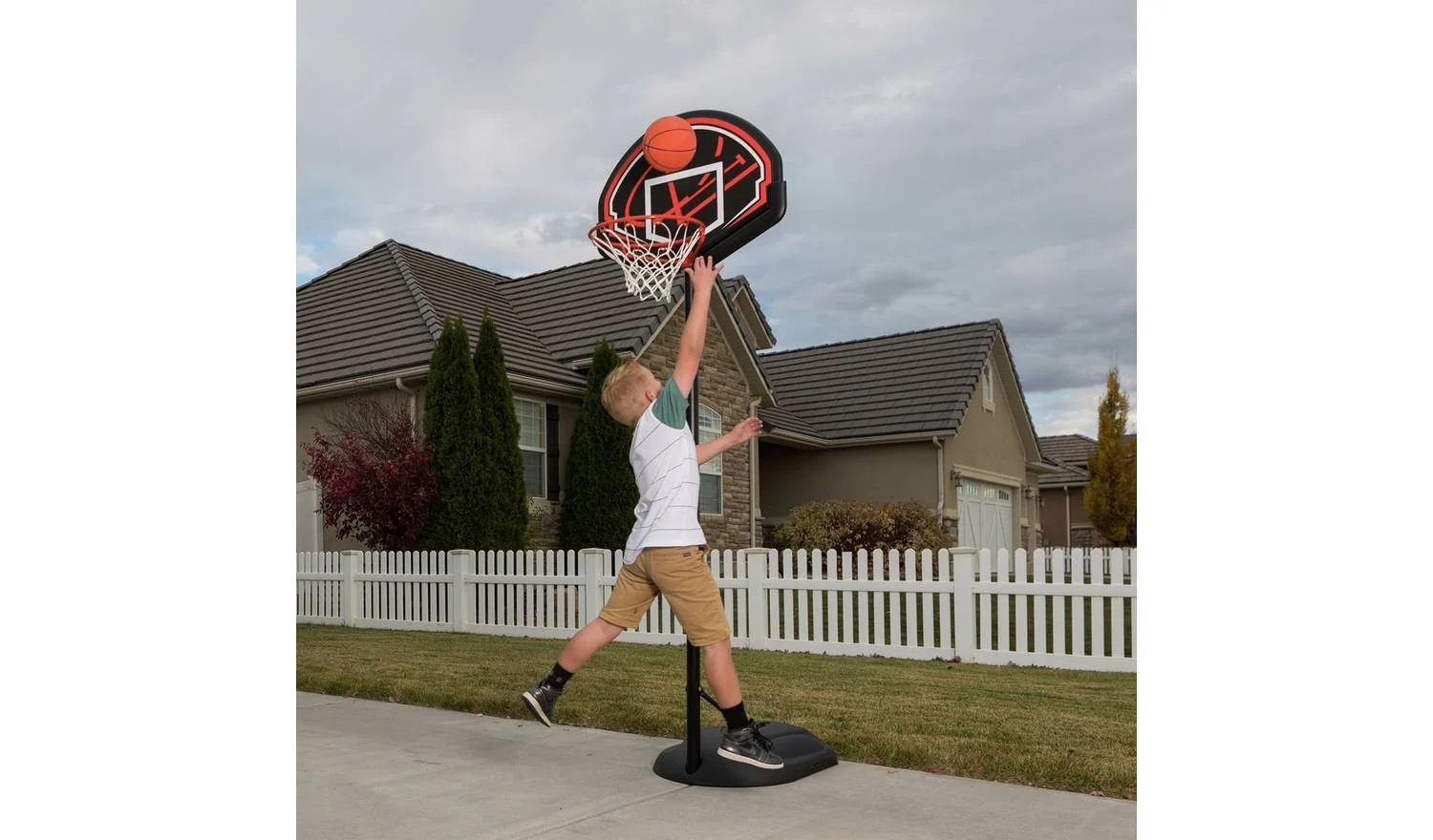 Lifetime Portable Adjustable Youth Basketball Hoop Backboard Durable - Image 2