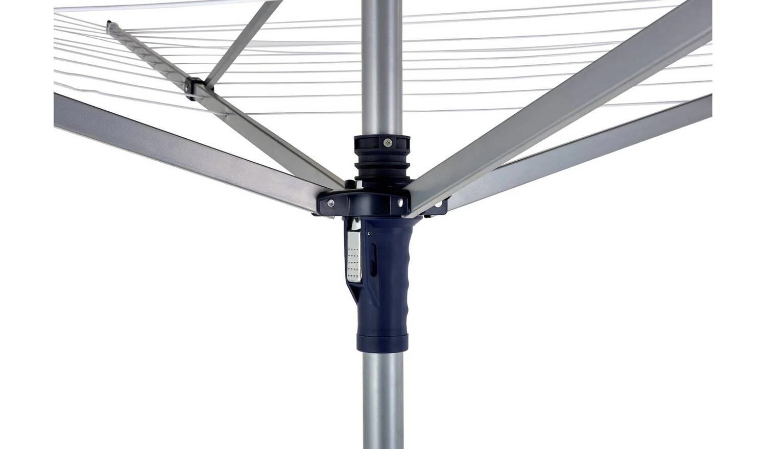 Lift & Click 60m 4 Arm Rotary Airer Easy Assembly Rust Resistant - Image 4