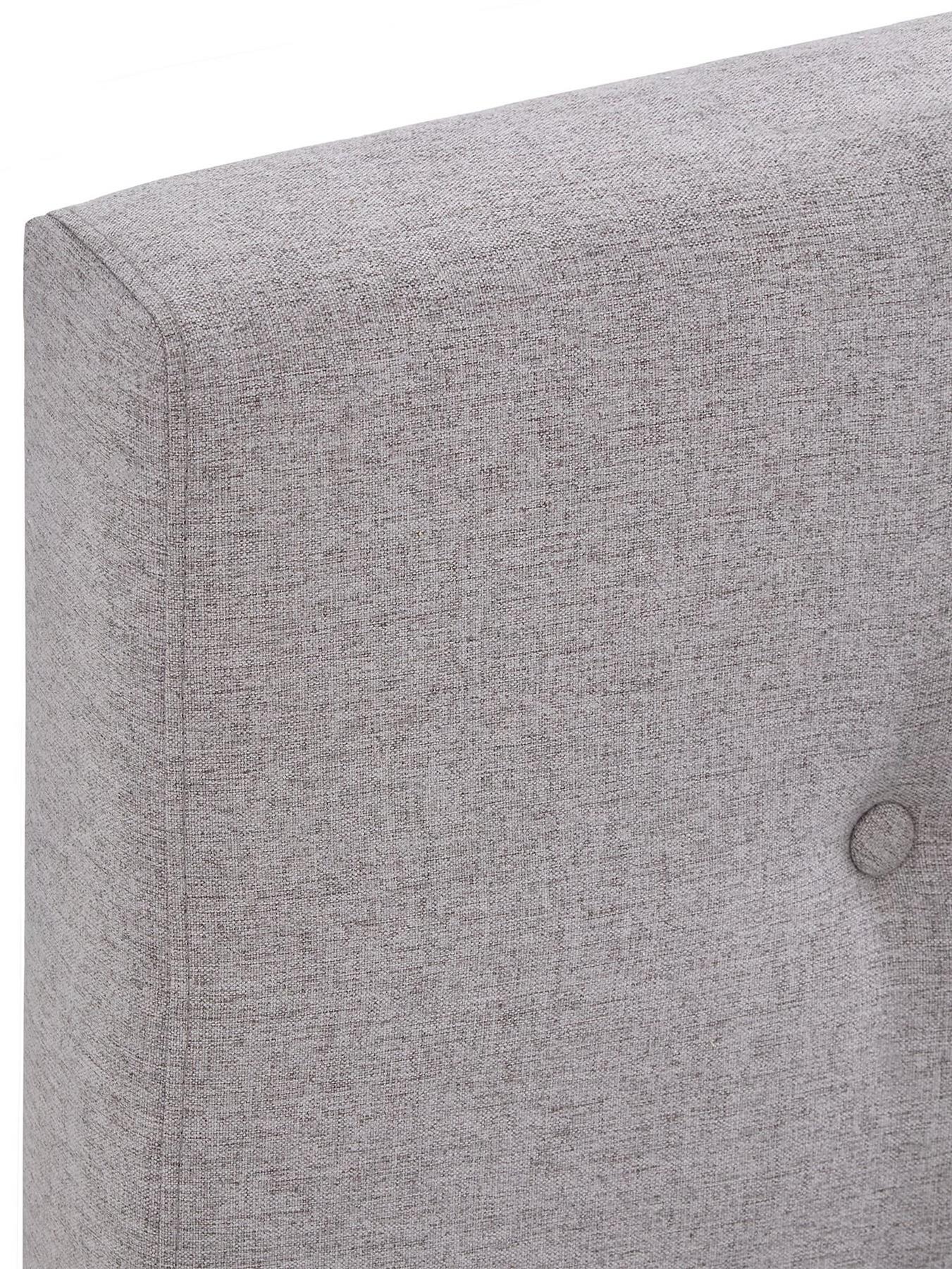 Linden Ottoman Bed Light Grey For Guest Room Spare Bed Storage - Image 5