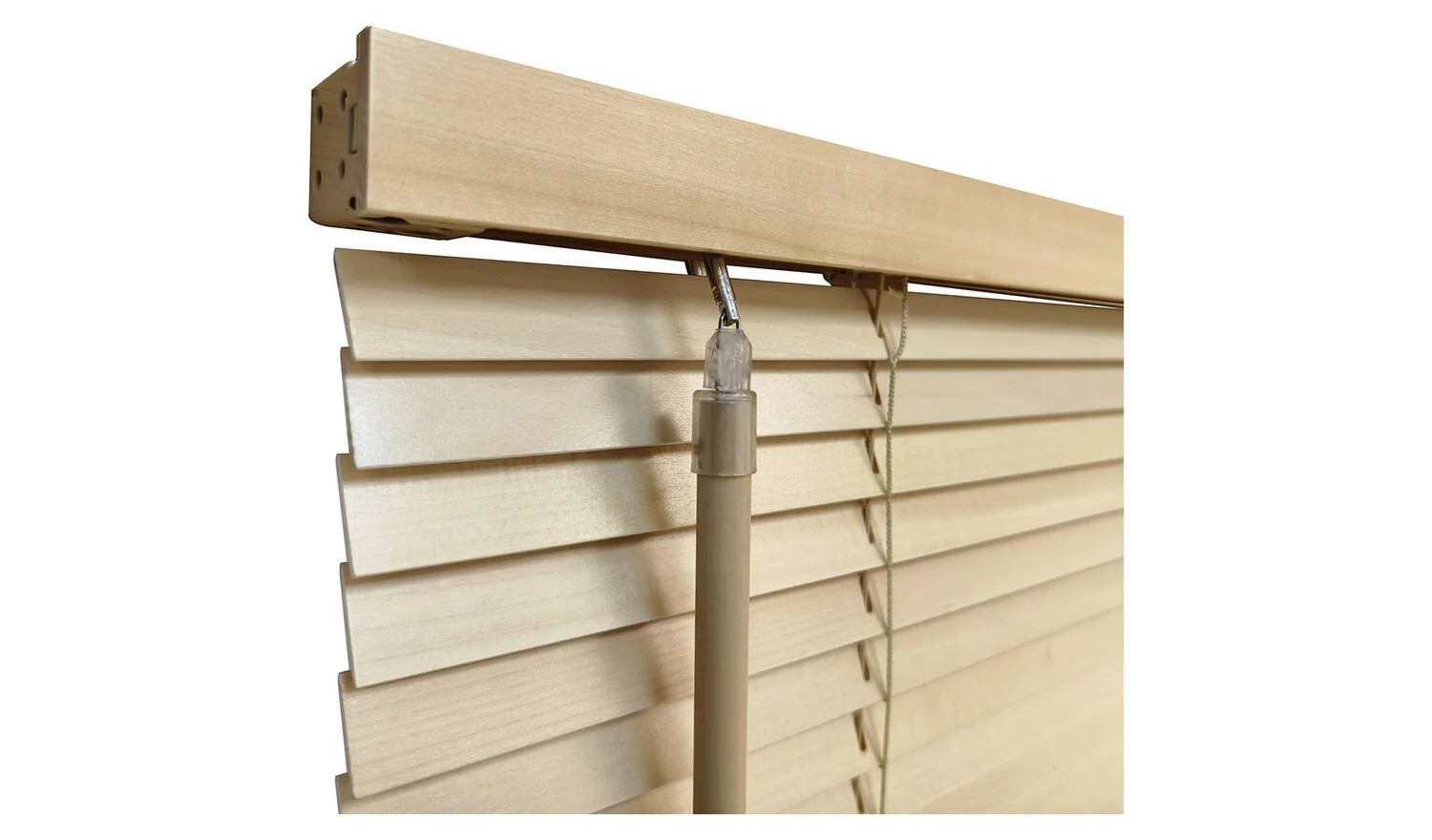Little Black Book 25mm Venetian Blind Natural 70x160cm Privacy - Image 3