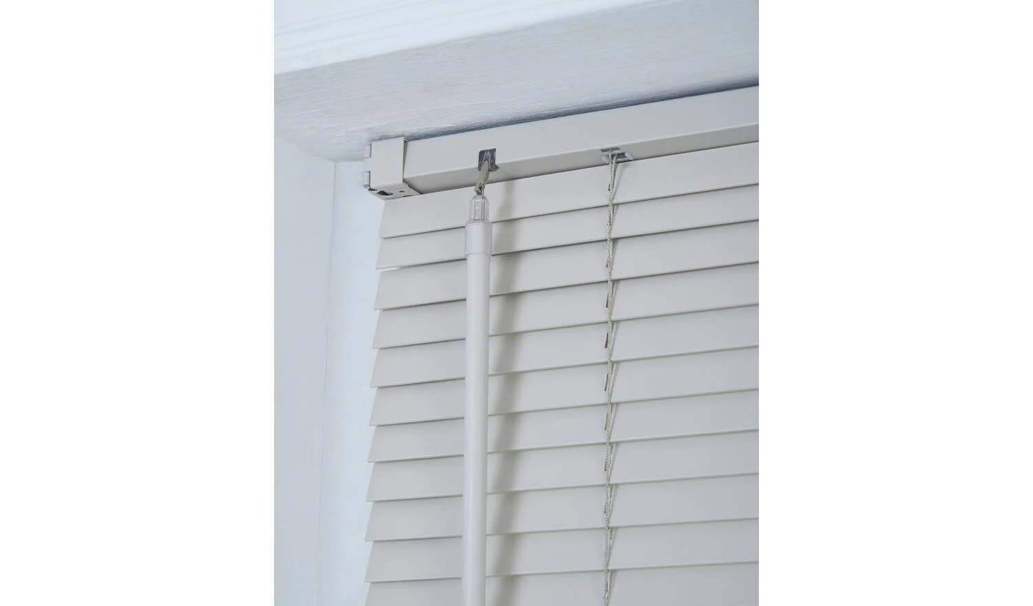Little Black Book 25mm Venetian Blind Warm Grey 60x130cm For Any Room - Image 2