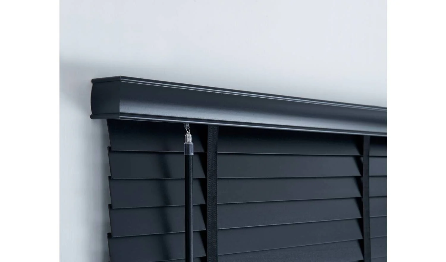 Little Black Book 50mm Venetian Blind - Black - 160x160cm - Image 3