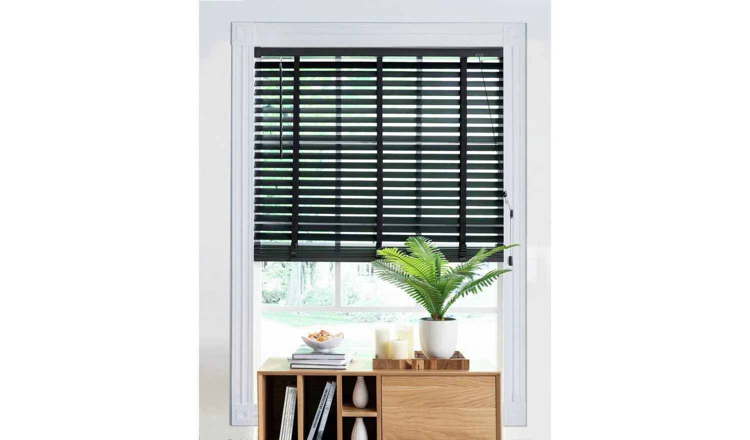 Little Black Book 50mm Venetian Blind Slate Grey 60x130cm Room Darkener - Image 2