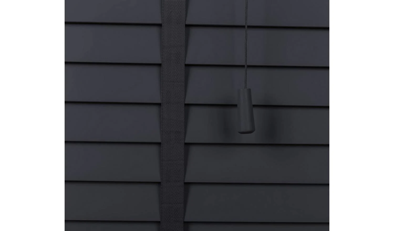 Little Black Book 50mm Venetian Blind Slate Grey 60x130cm Room Darkener - Image 4