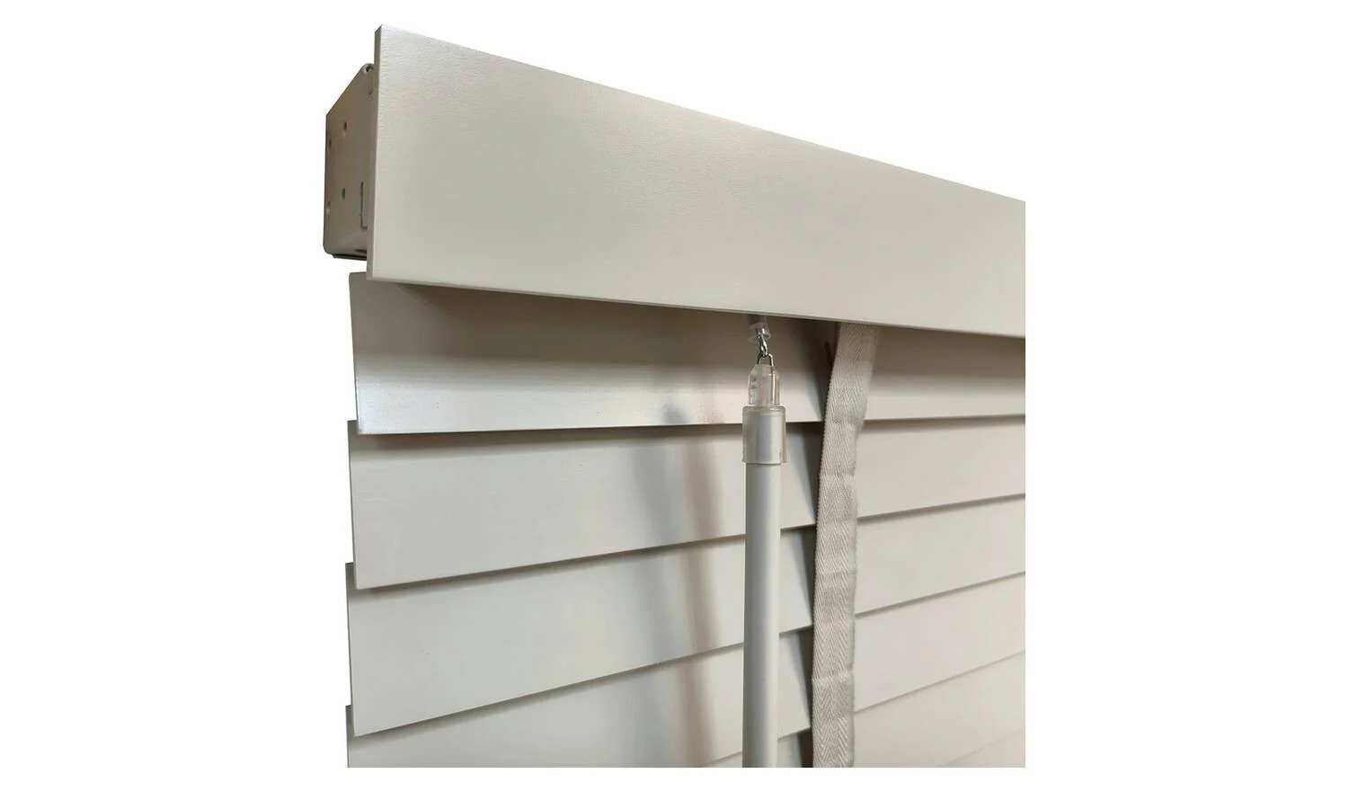 Little Black Book 50mm Venetian Blind W180xL160cm Warm Grey Privacy - Image 3