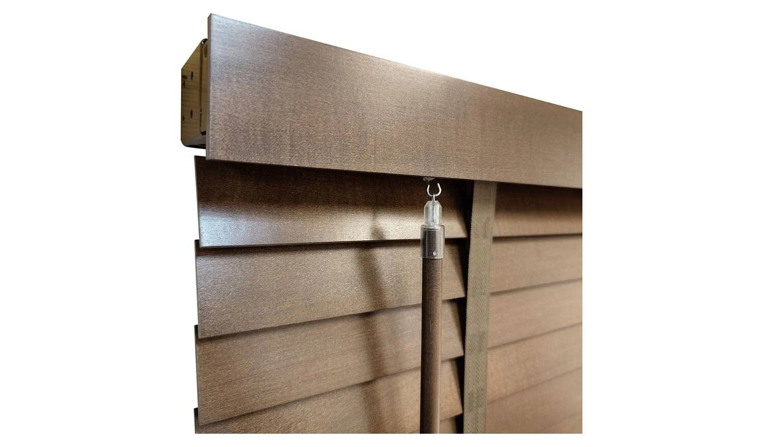 Little Black Book 50mm Venetian Blind - Walnut - 130x160cm - Image 3