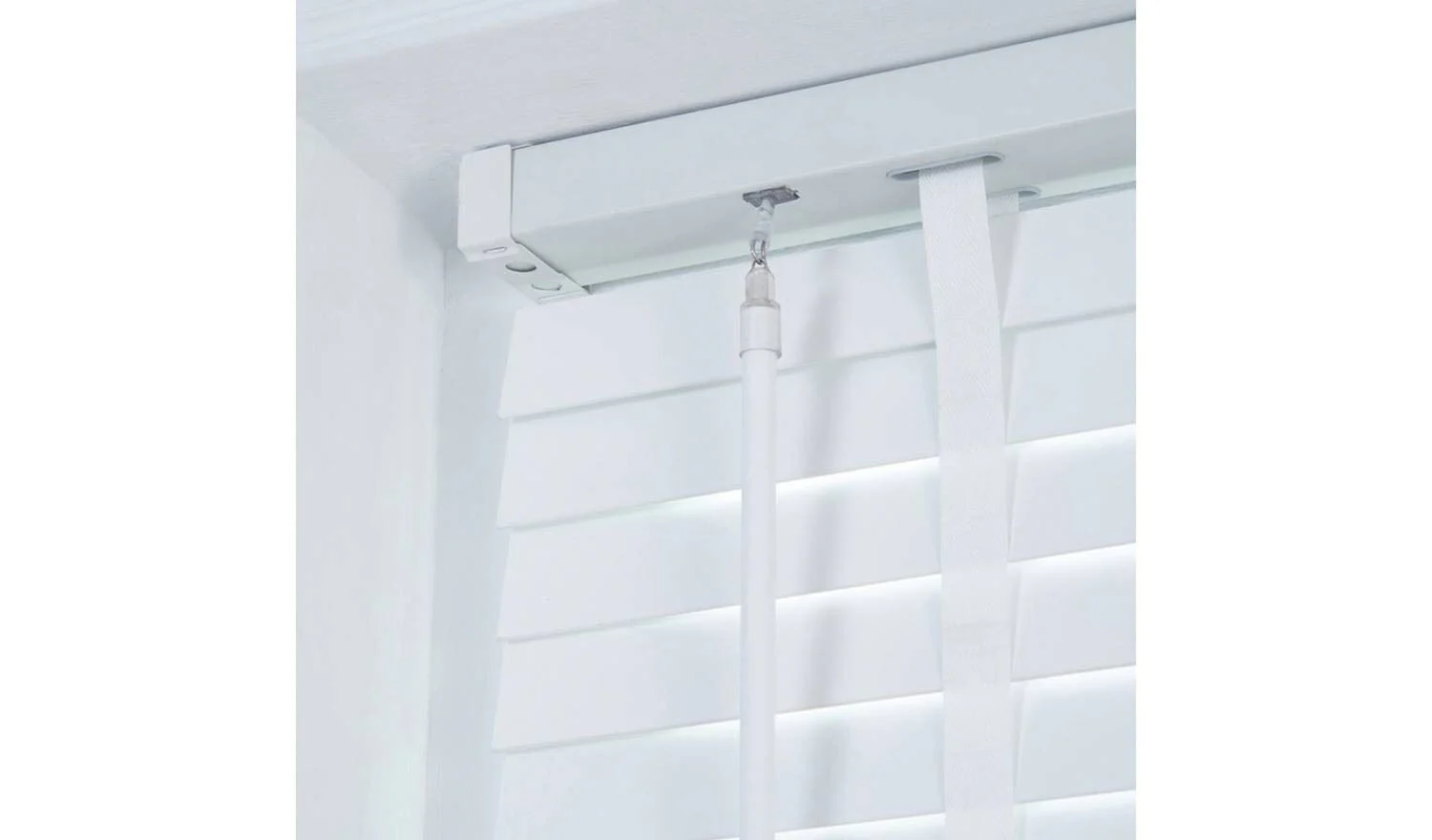 Little Black Book 50mm Venetian Blind - White - 150x160cm - Image 2