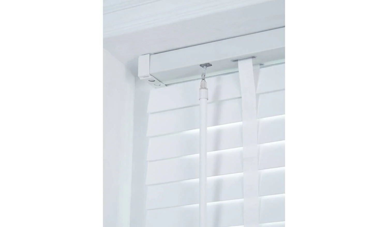Little Black Book 50mm Venetian Blind - White - 75x160cm - Image 2