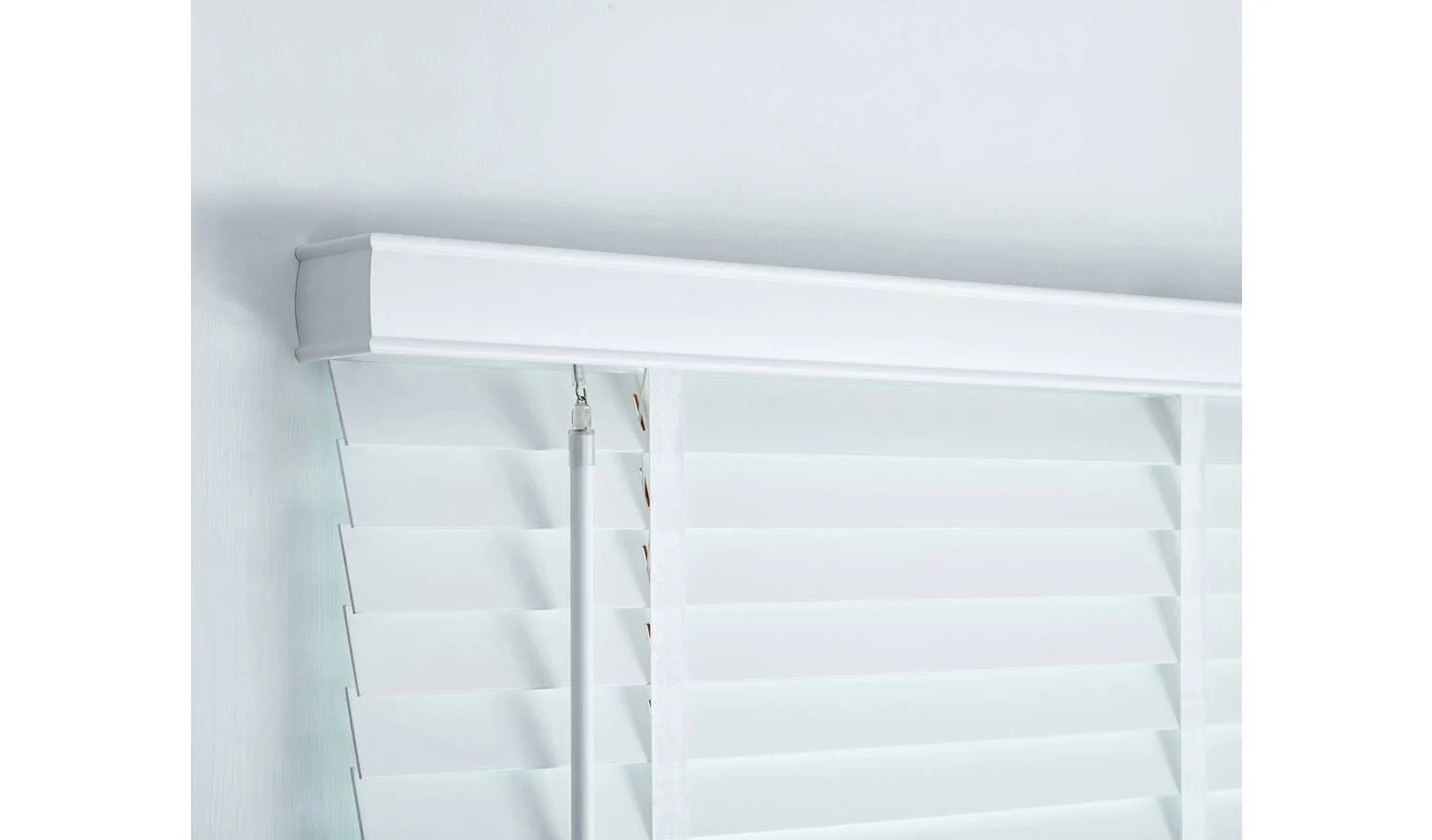 Little Black Book 50mm Venetian Blind - White - 75x160cm - Image 3