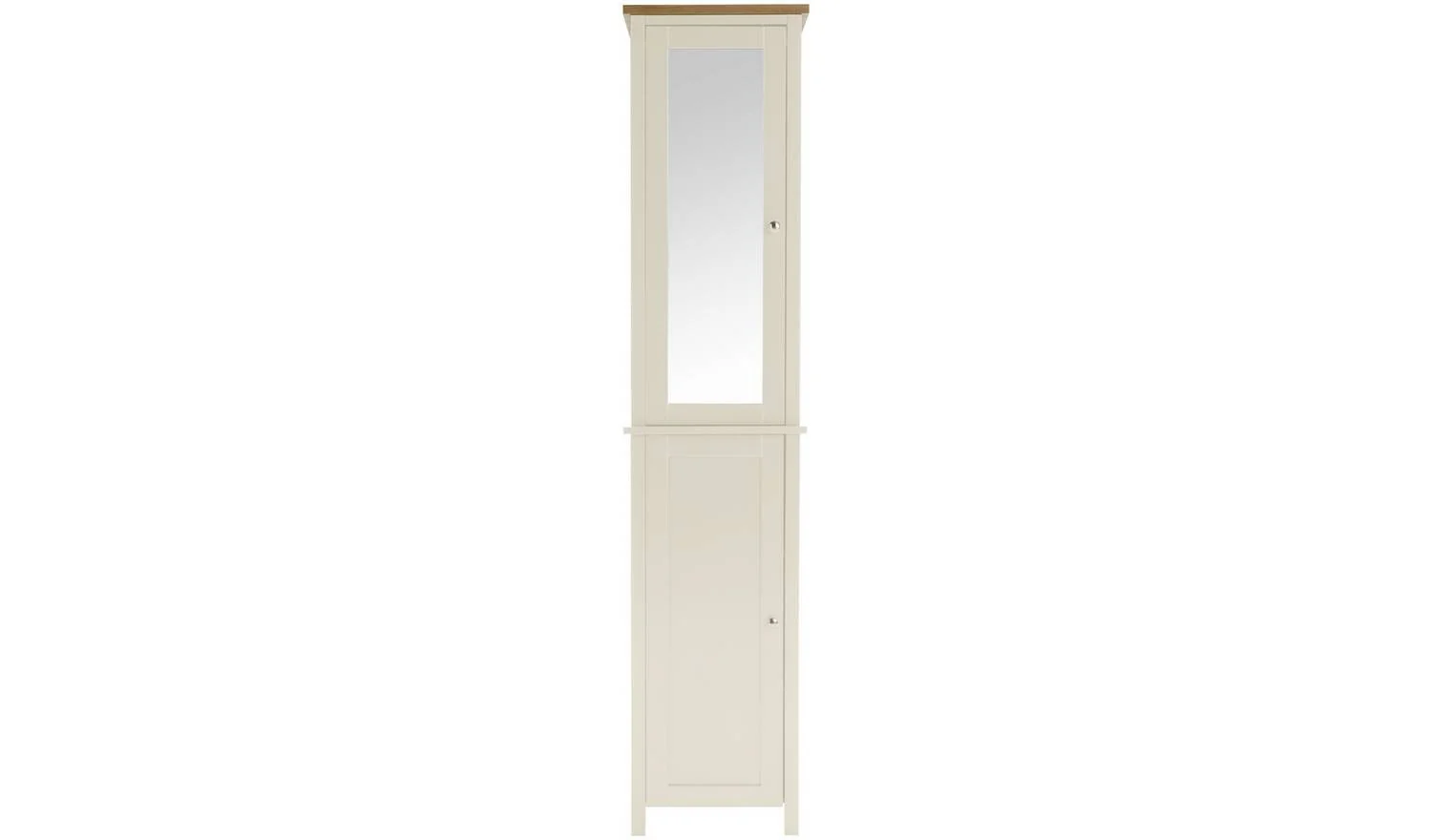 Livingston Tallboy Cream Storage Organiser Bathroom Furniture - Image 3