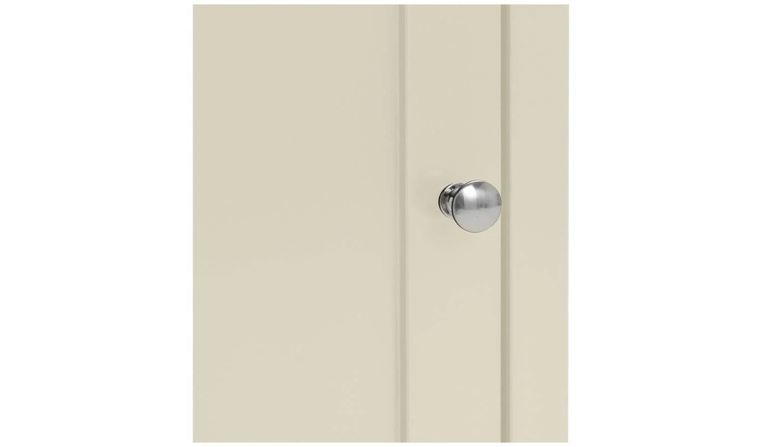 Livingston Tallboy Cream Storage Organiser Bathroom Furniture - Image 4