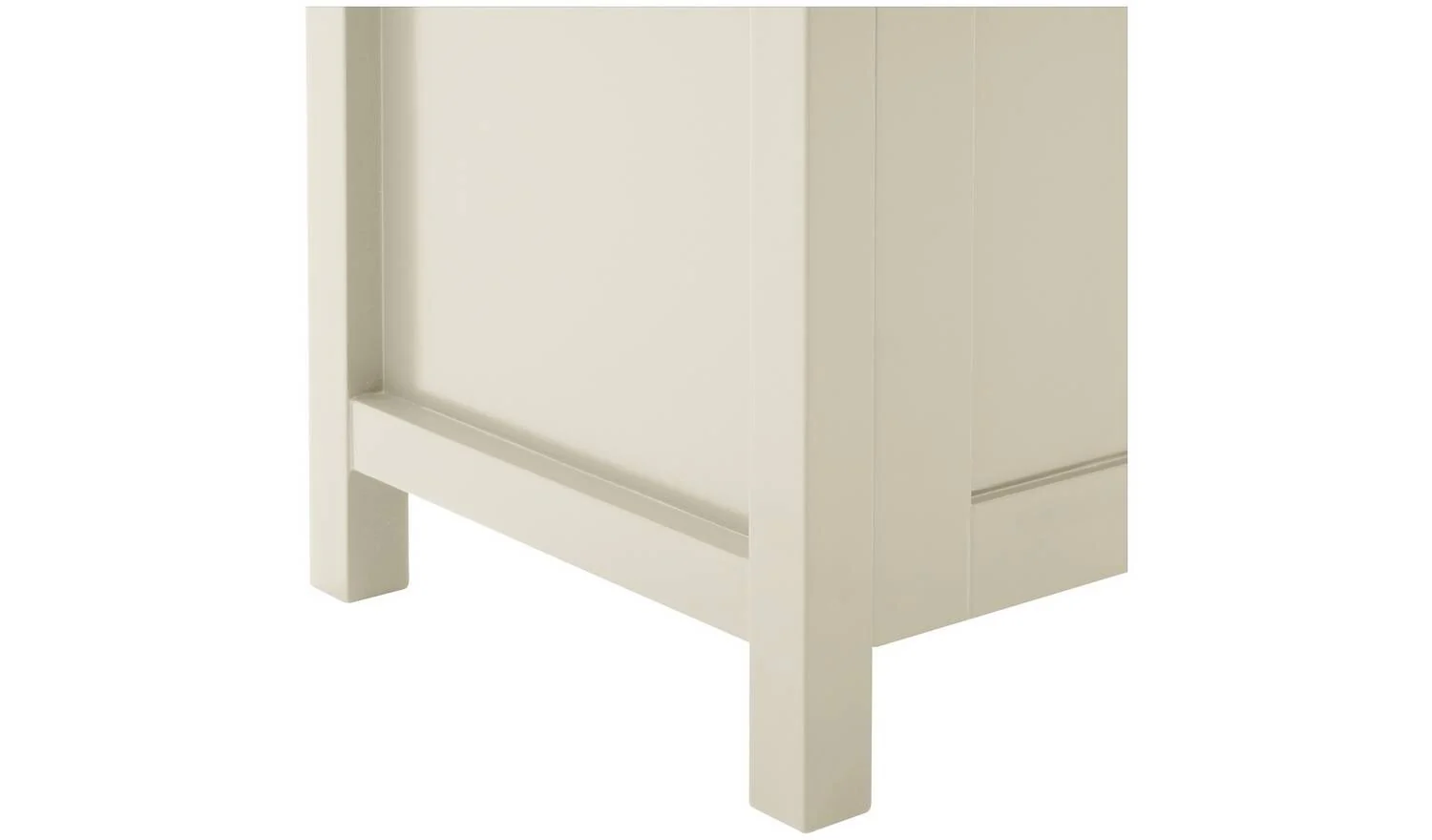 Livingston Tallboy Cream Storage Organiser Bathroom Furniture - Image 5