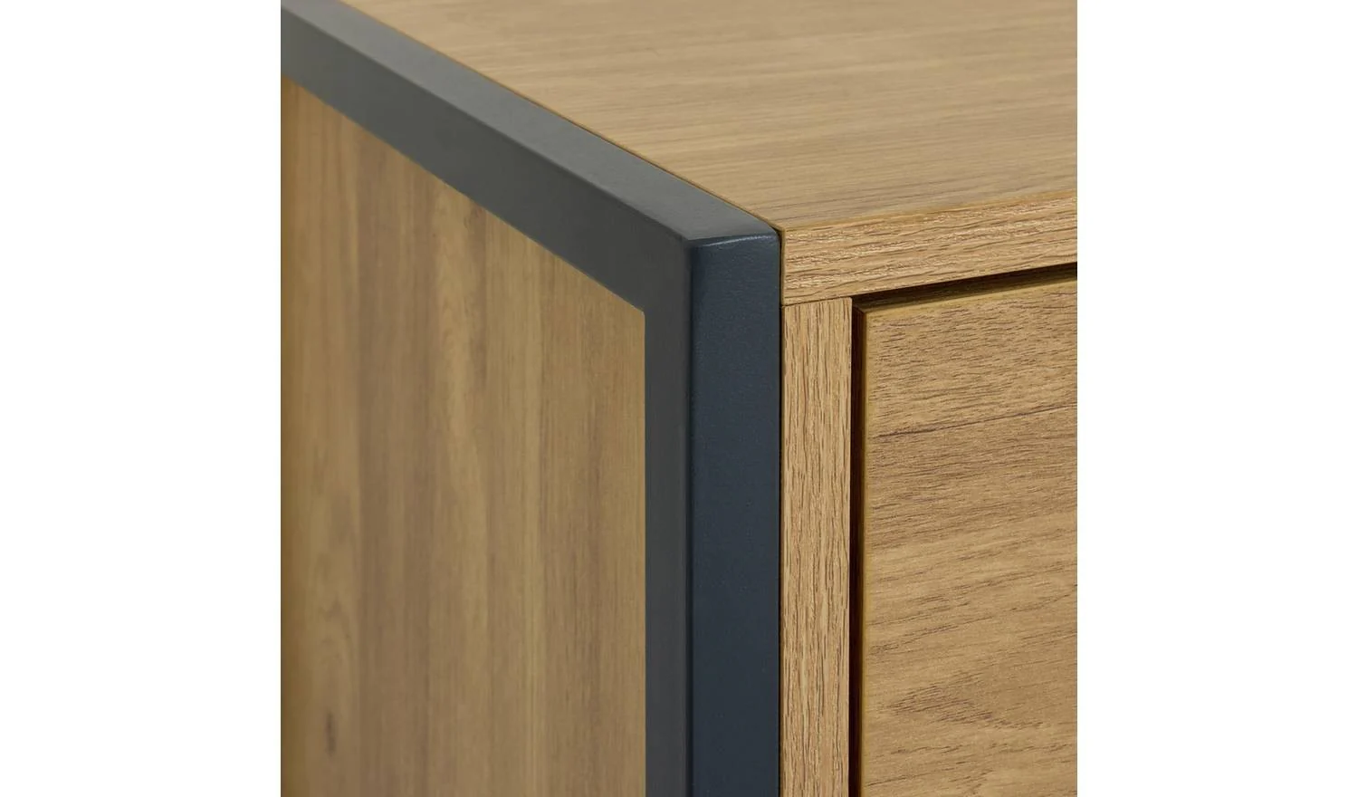 Loft Living 3 Drawer Chest Oak Storage Organiser Bedroom Furniture - Image 4