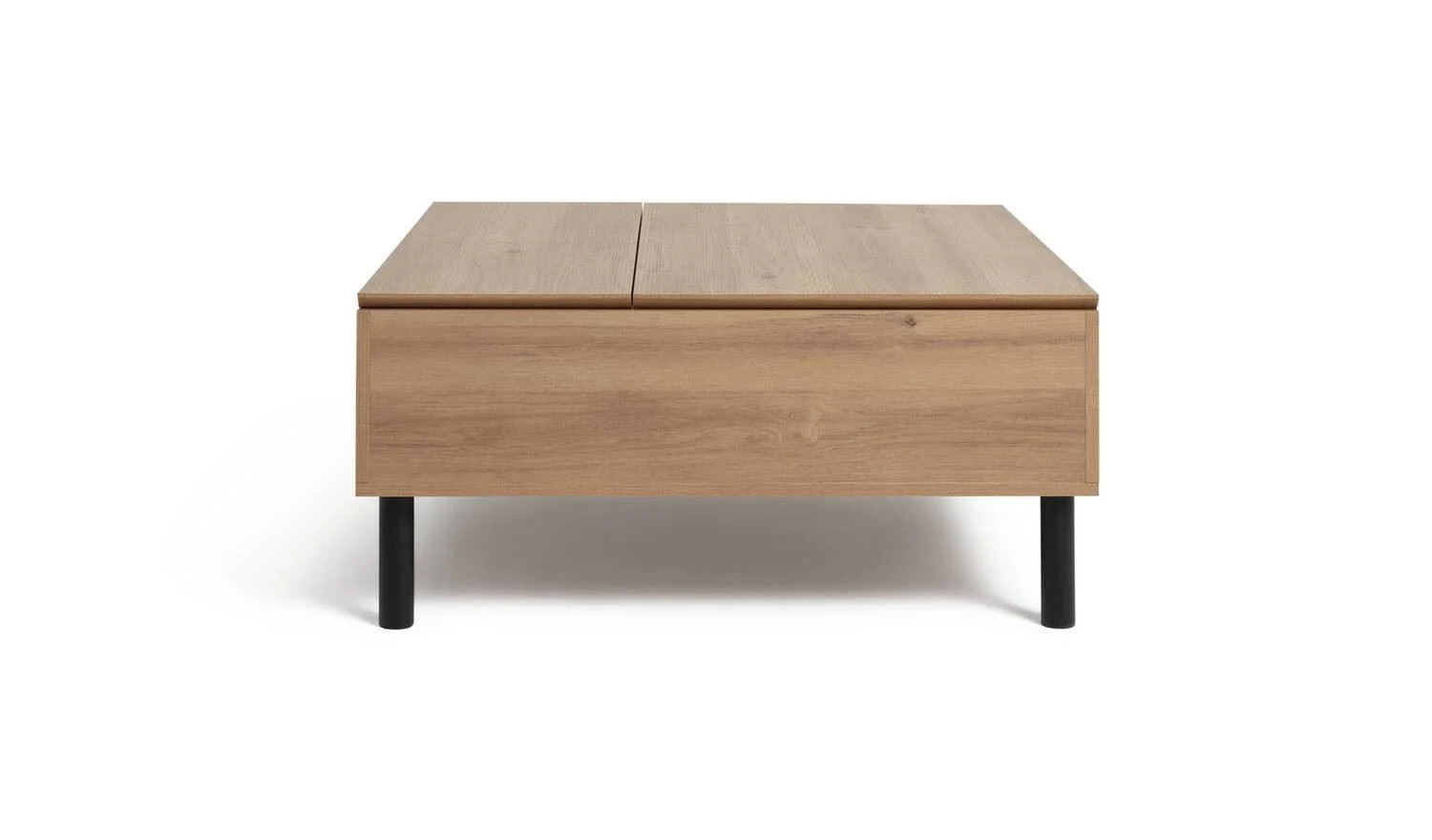 Loft Living Lift Up Coffee Table Oak Modern Living Room Furniture - Image 10