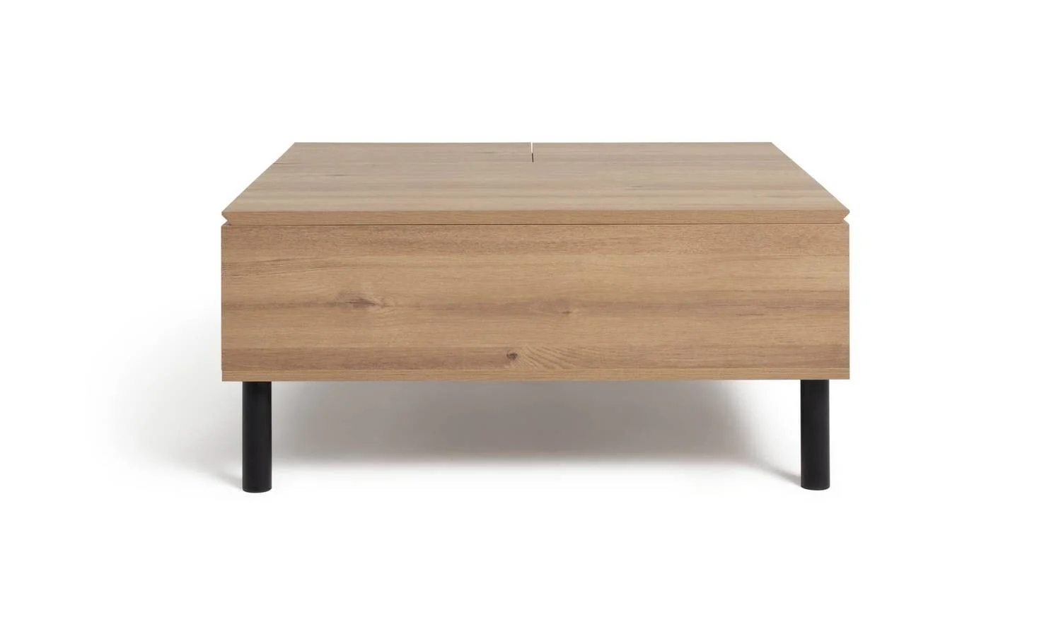 Loft Living Lift Up Coffee Table Oak Modern Living Room Furniture - Image 9