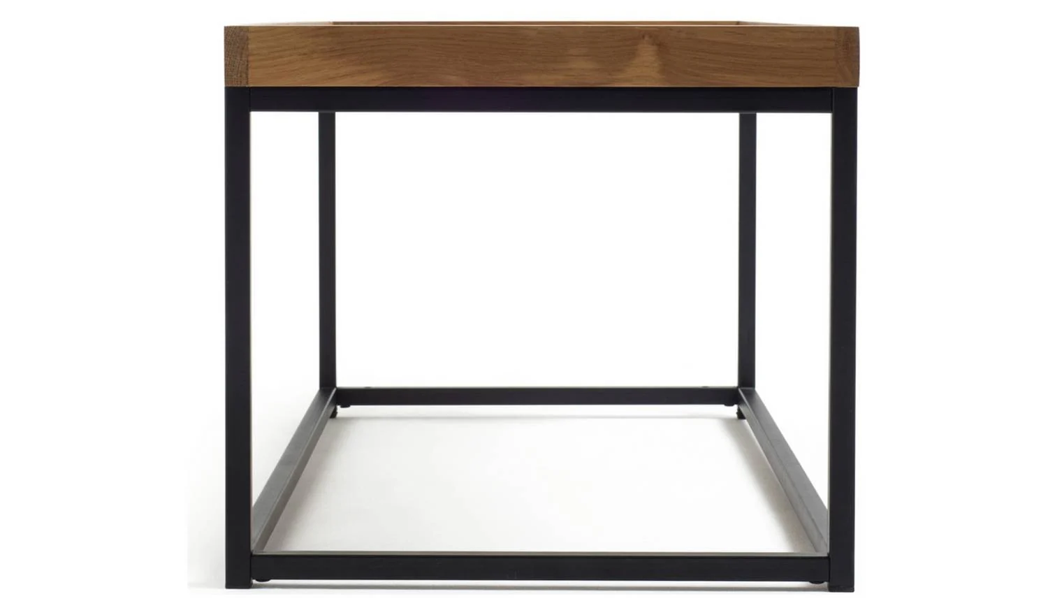 Loft Living Oak Veneer Coffee Table Natural Modern Living Room Furniture - Image 5
