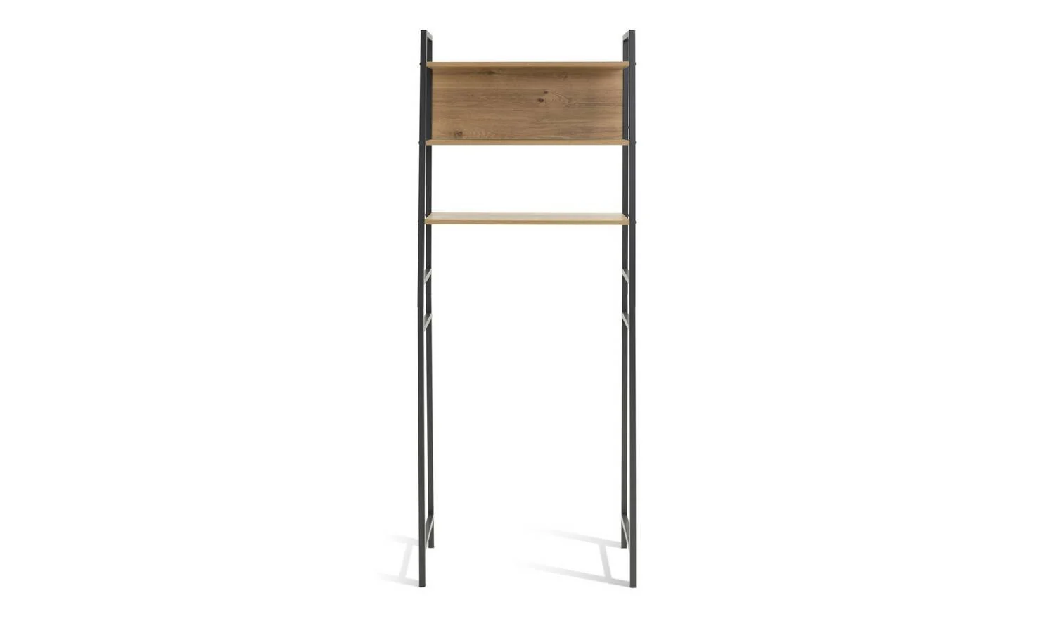 Loft Living Over Toilet Storage Unit Oak Bathroom Organiser Cabinet - Image 3