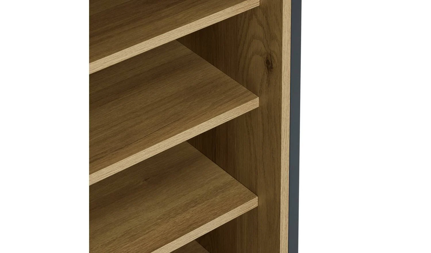 Loft Living Shoe Storage Cabinet Oak Hallway Entryway Furniture Organiser - Image 7