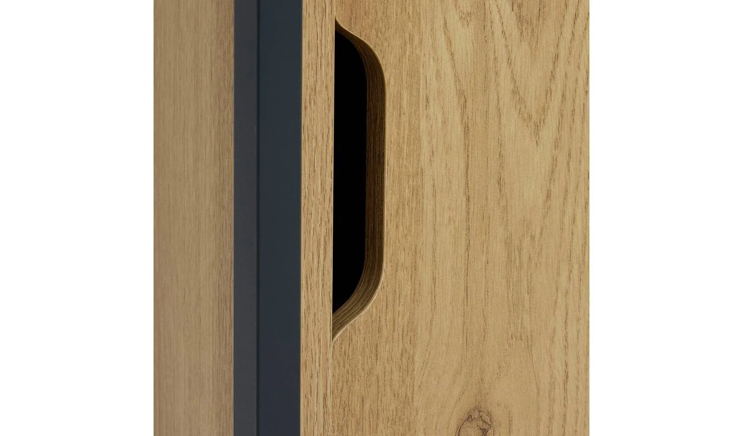 Loft Living Shoe Storage Cabinet Oak Hallway Entryway Furniture Organiser - Image 8