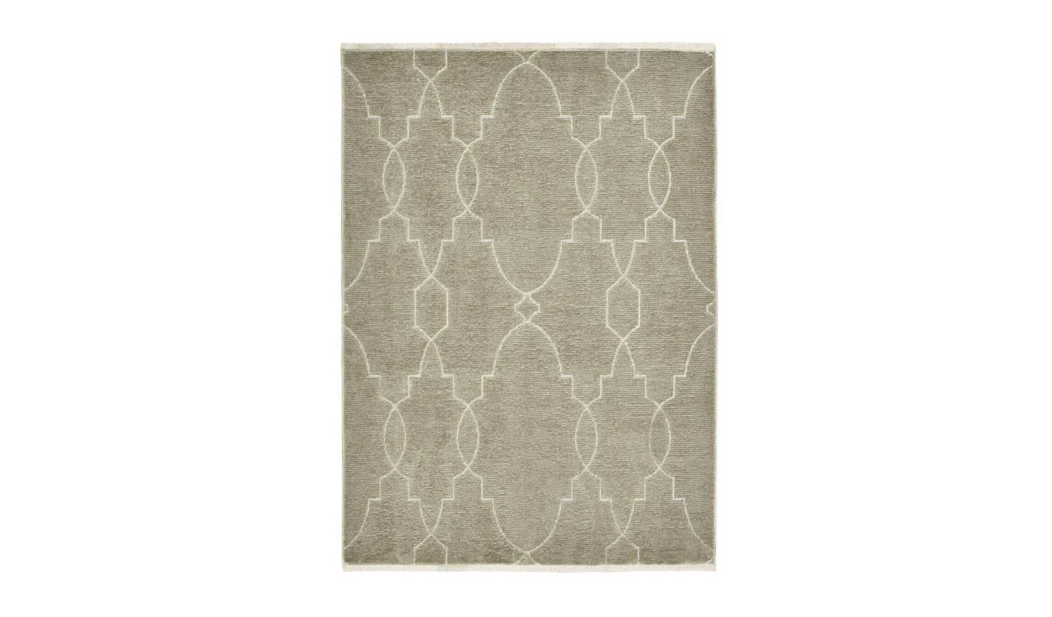 Luxe Chenille Neutral Flatweave Rug 160x230cm Soft Living Room Floor - Image 2