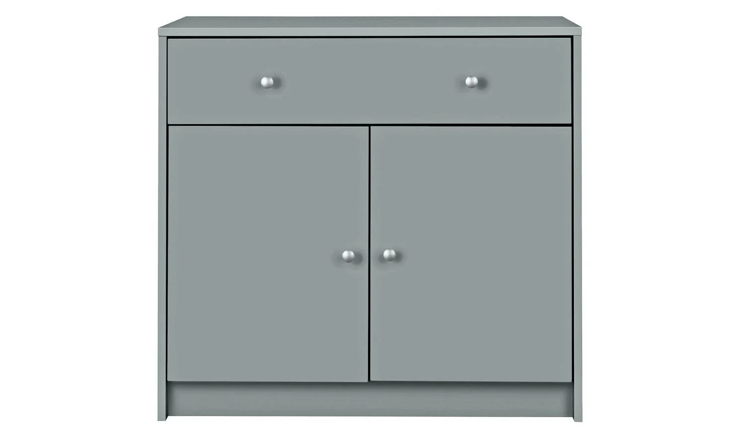Maine 2 Door 1 Drawer Sideboard - Grey - Image 4