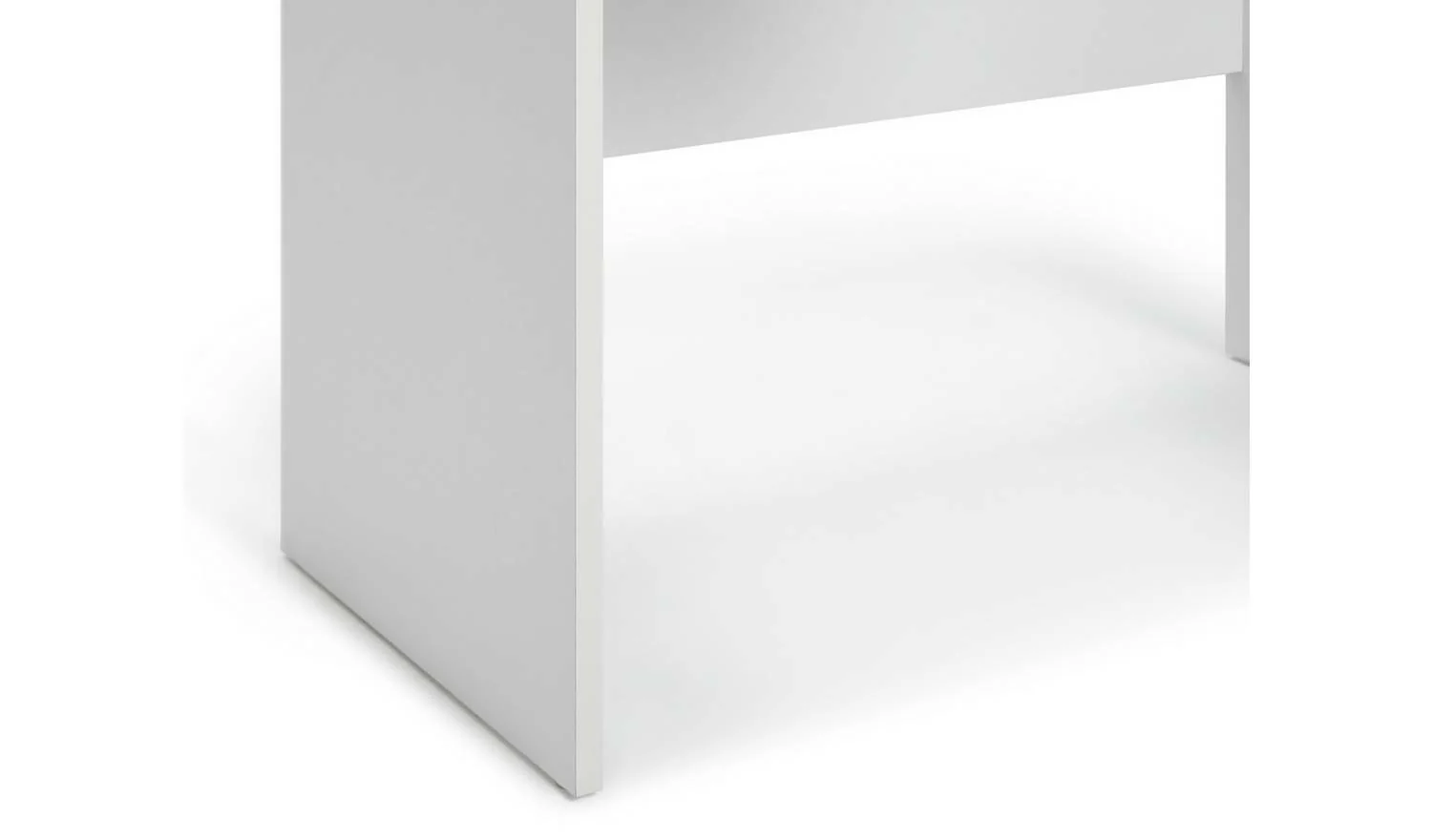 Malibu 1 Drawer Dressing Table & Mirror White Stylish Bedroom Storage Solution - Image 8