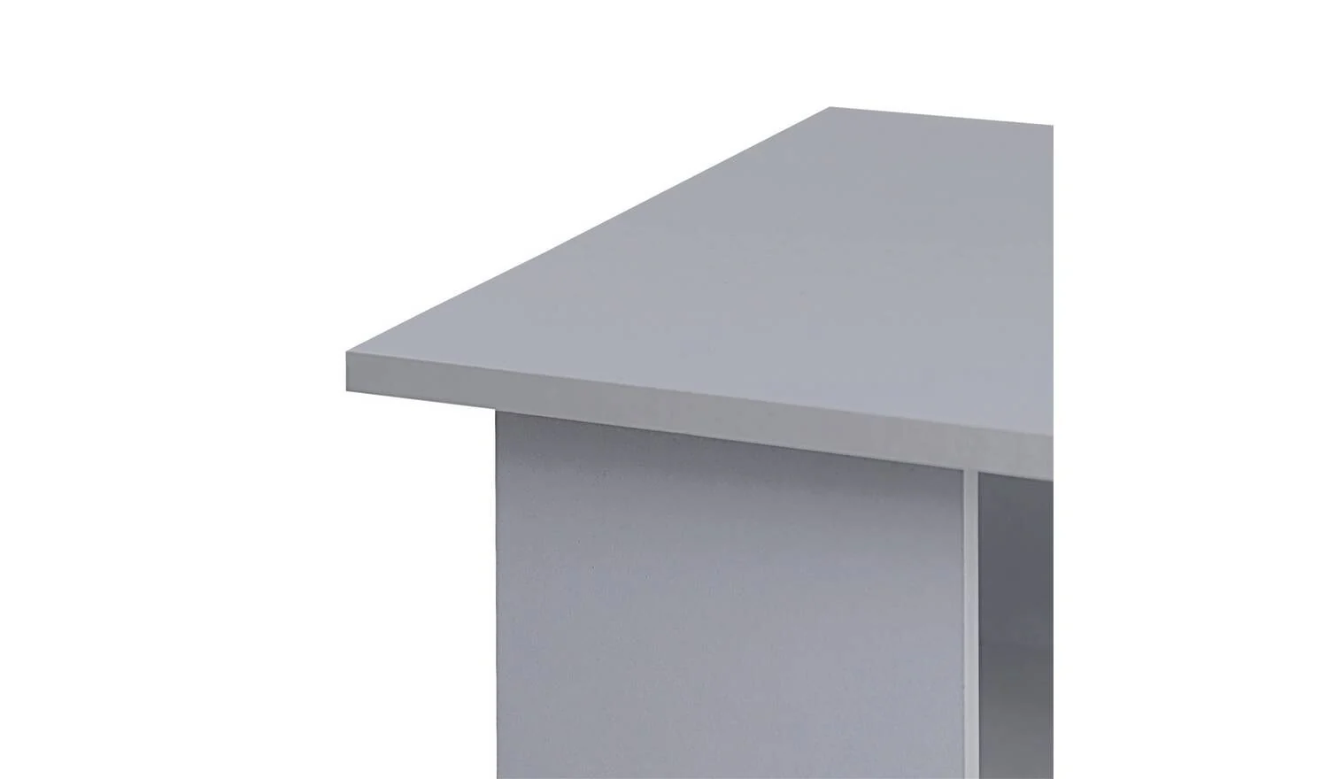 Malibu 3 Drawer Office Desk Grey Home Office Furniture Workspace - Image 6