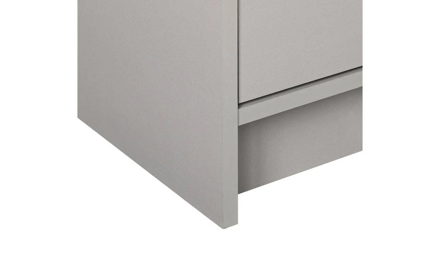 Malibu 5 Drawer Tallboy Grey High Bedroom Chest Storage Furniture Organiser - Image 6