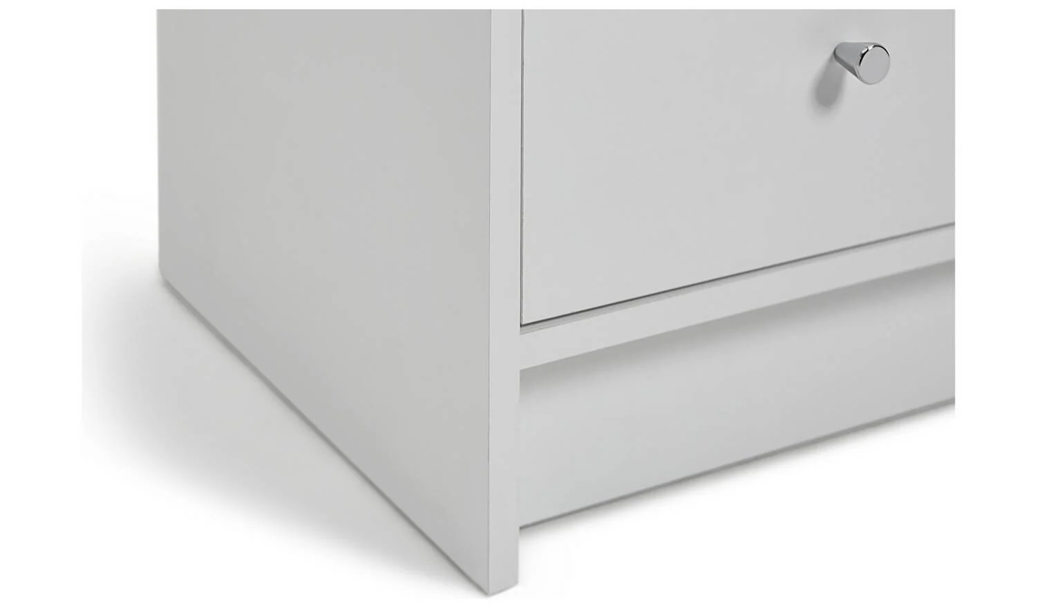 Malibu 7 Drawer Chest White Storage Organiser Bedroom Furniture - Image 6
