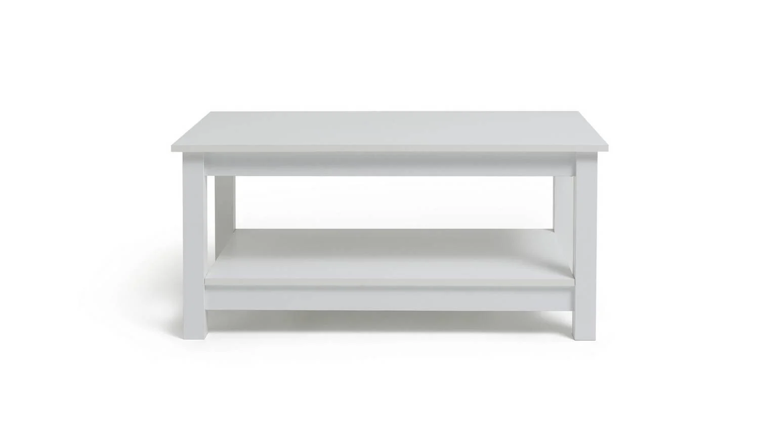 Malibu Coffee Table White Modern Living Room Furniture Scandinavian Design - Image 4