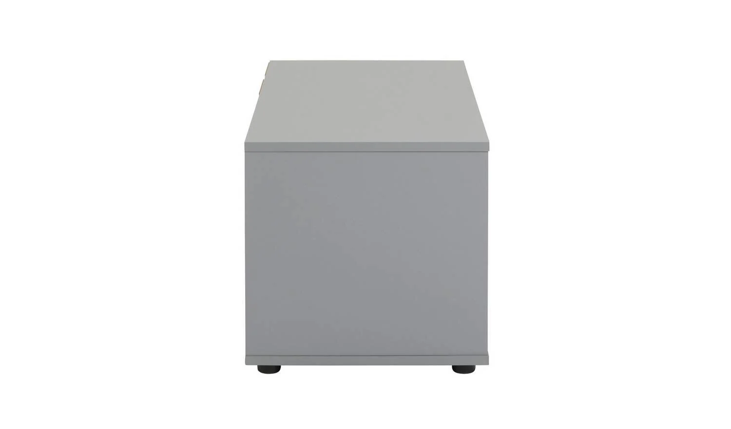 Malibu TV Unit Grey Media Stand Storage Cabinet Living Room Furniture - Image 3