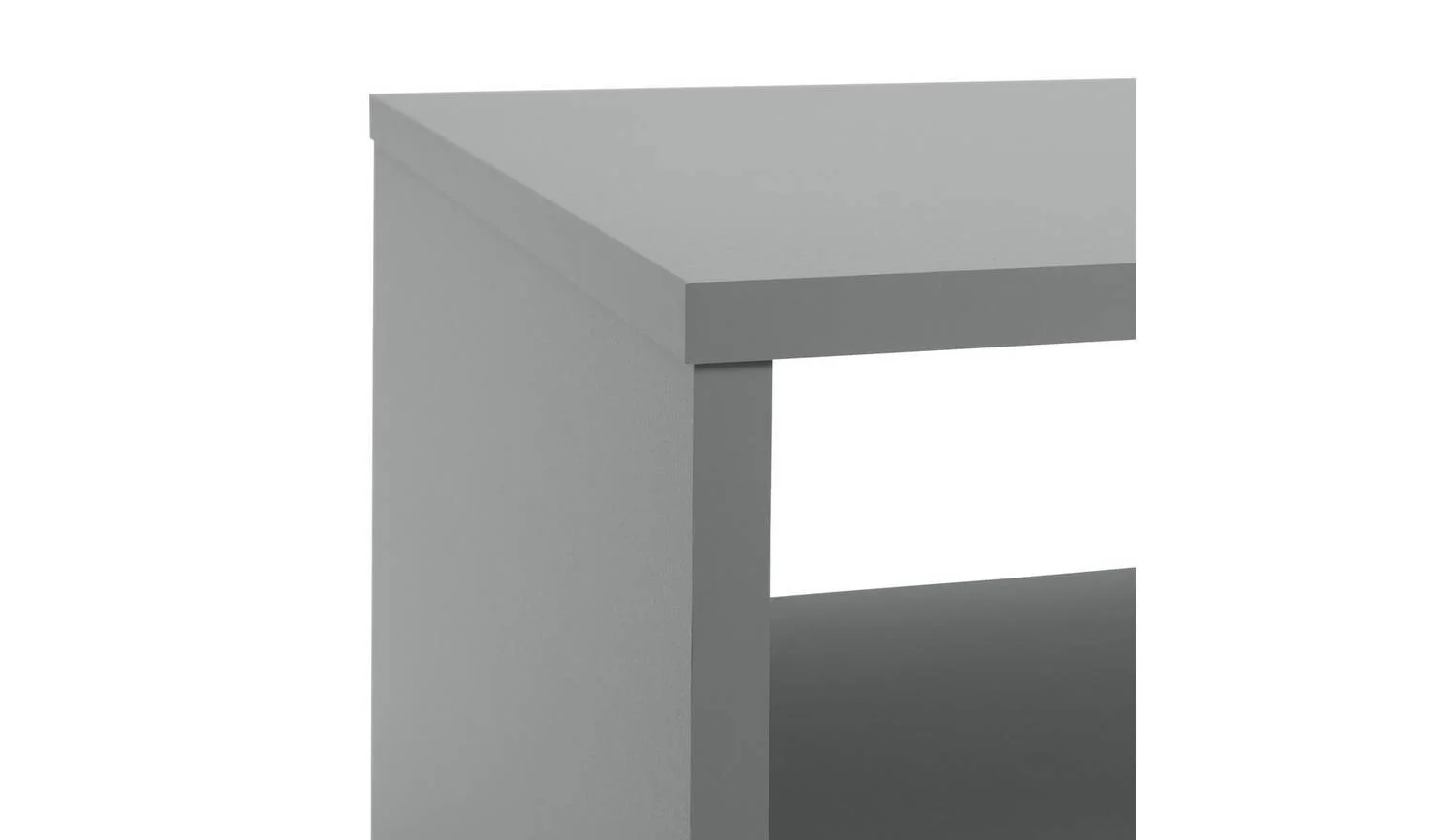 Malibu TV Unit Grey Media Stand Storage Cabinet Living Room Furniture - Image 4