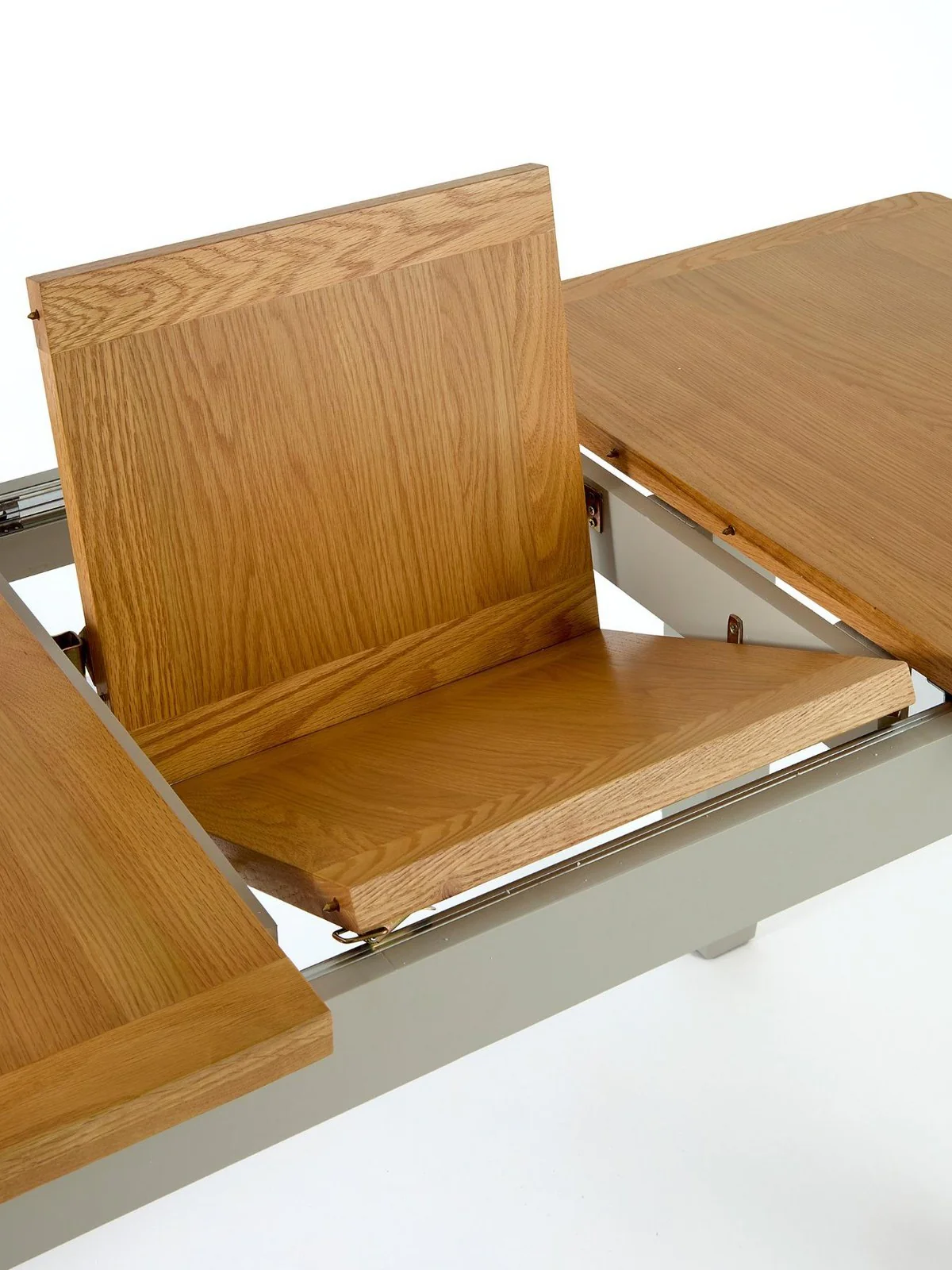 Malone 1.2m to 1.6m Extending Dining Table Acacia Wood Effect - Image 4