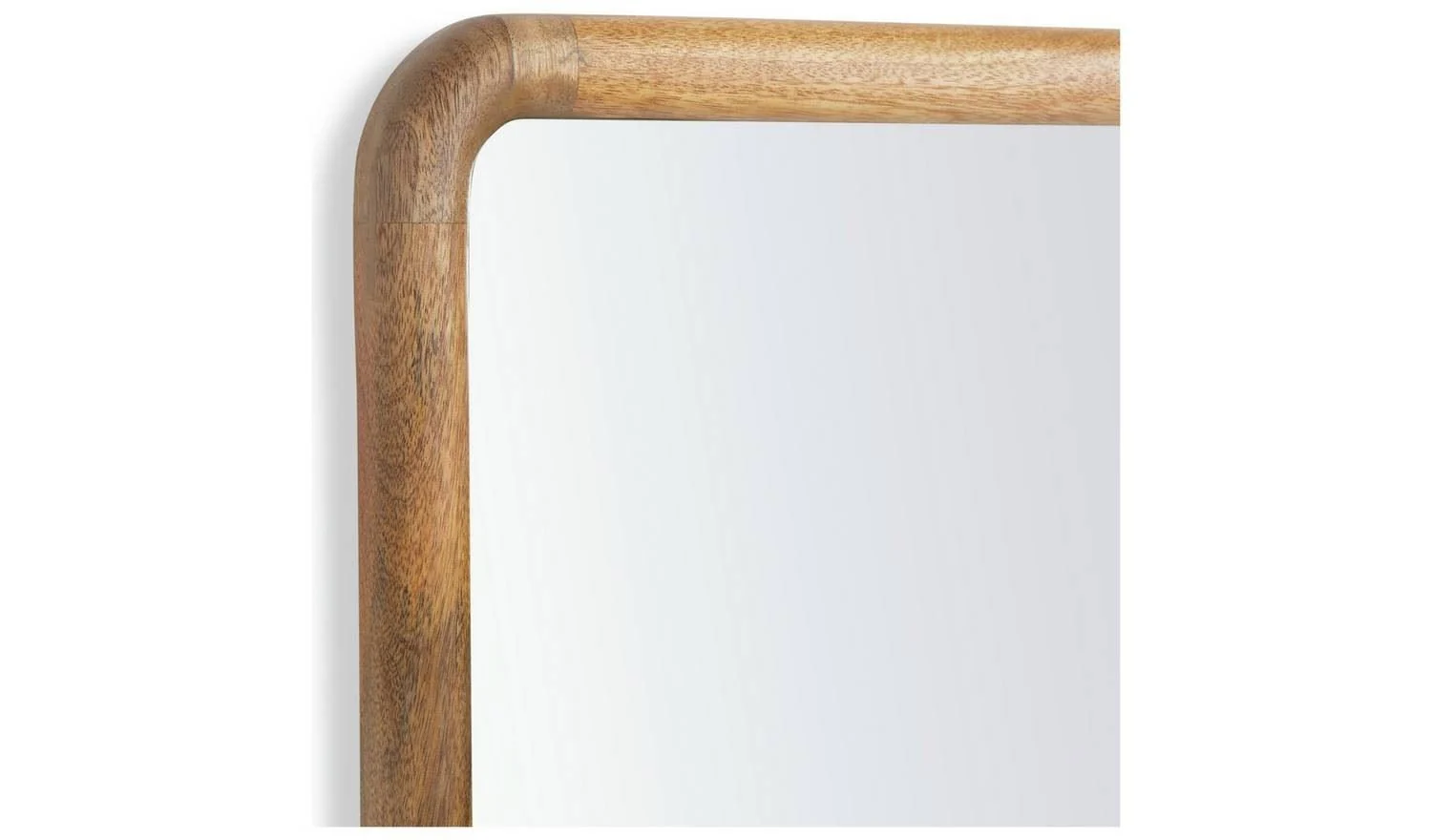 Mango Wood Full Length Wall Mirror - 140x60cm - Image 4