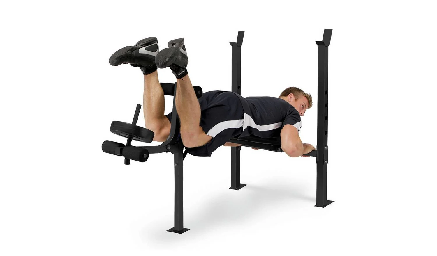 Marcy MWB6501 Standard Weight Bench Home Gym Strength Training Exercise - Image 5