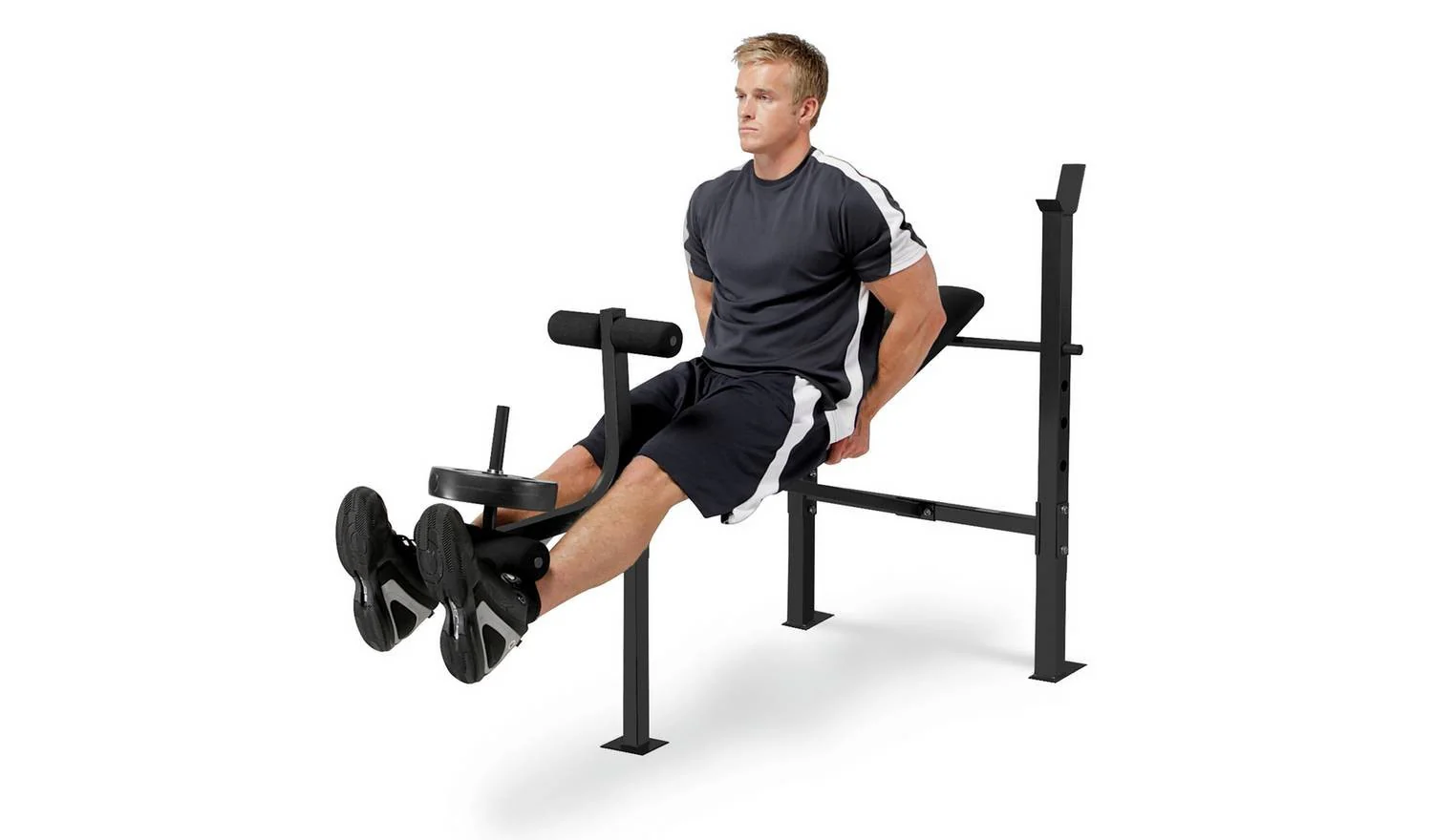 Marcy MWB6501 Standard Weight Bench Home Gym Strength Training Exercise - Image 6