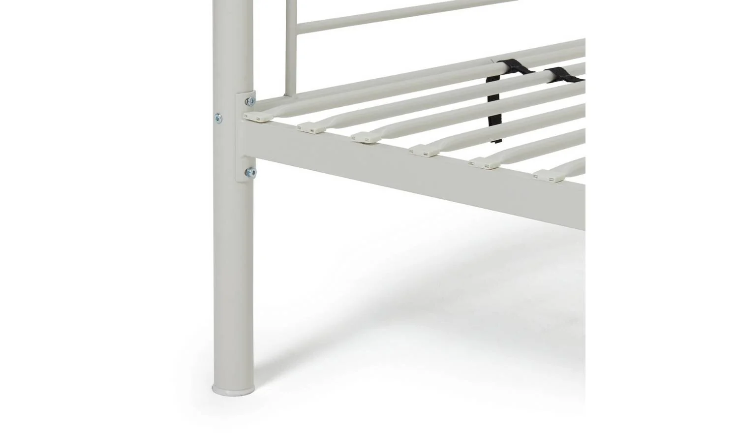 Mason Metal Bunk Bed White Kids Childrens Bunkbed With Ladder - Image 6