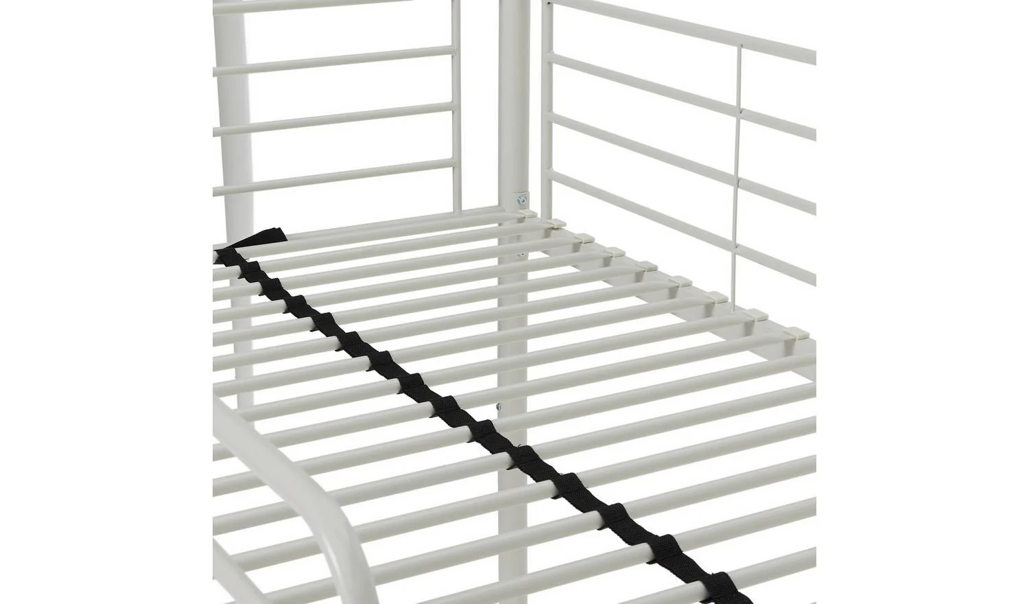 Mason Metal Bunk Bed White Kids Childrens Bunkbed With Ladder - Image 8