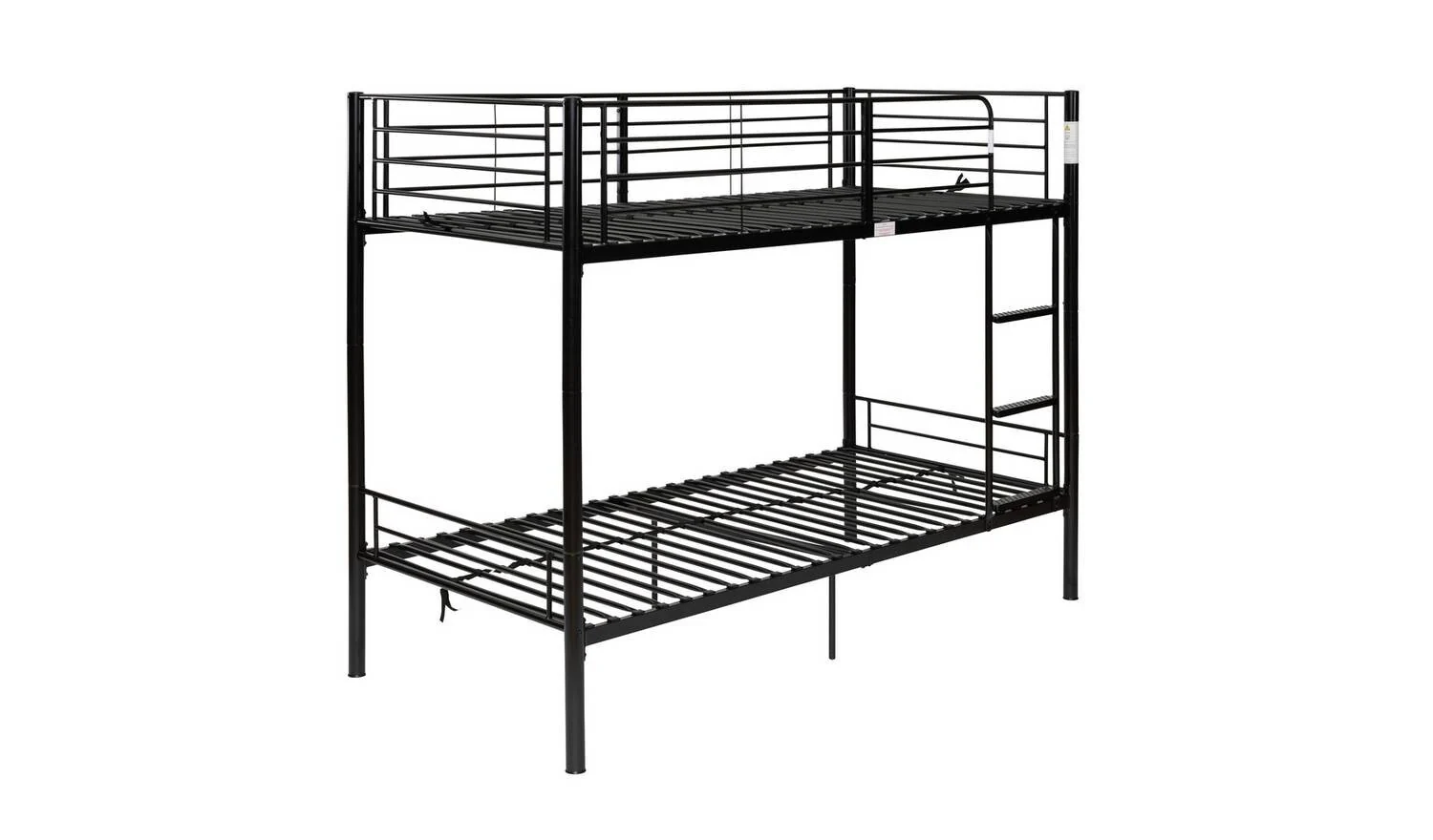 Mason Take Home Today Metal Bunk Bed Black Kids Childrens With Ladder - Image 5