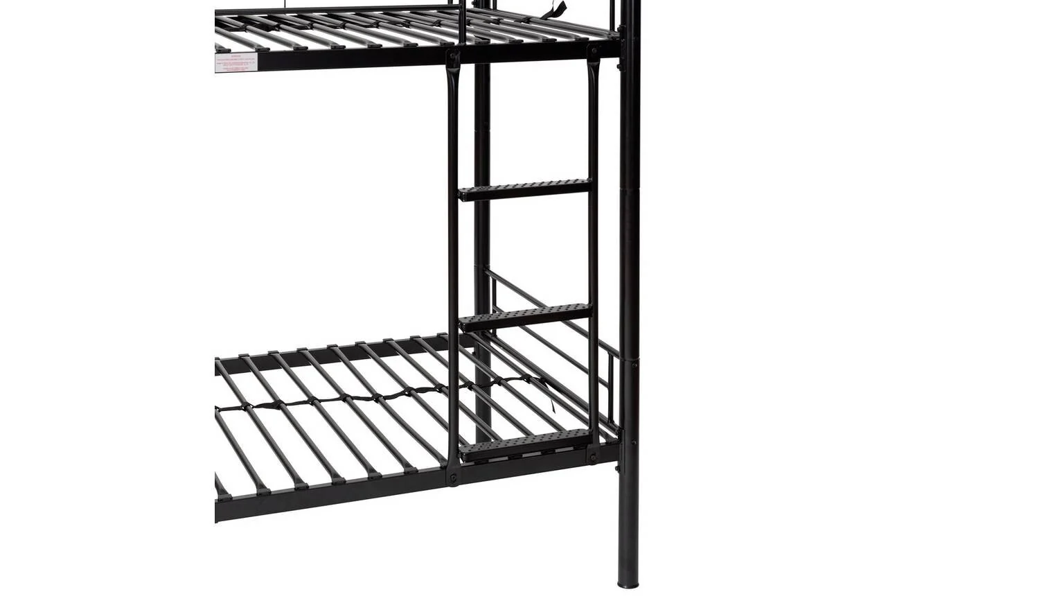 Mason Take Home Today Metal Bunk Bed Black Kids Childrens With Ladder - Image 7