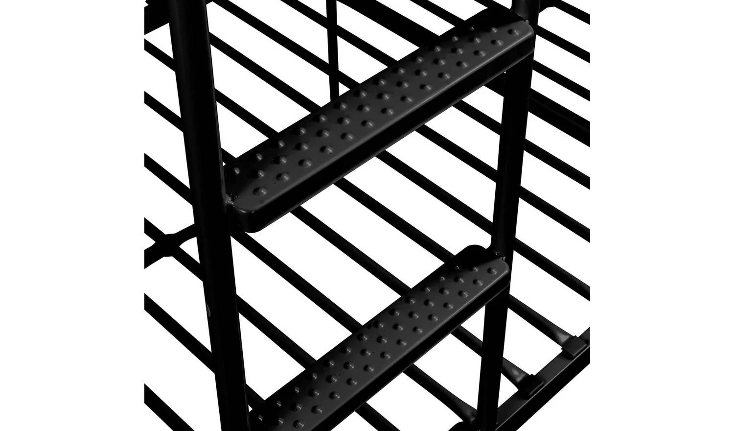 Mason Take Home Today Metal Bunk Bed Black Kids Childrens With Ladder - Image 8