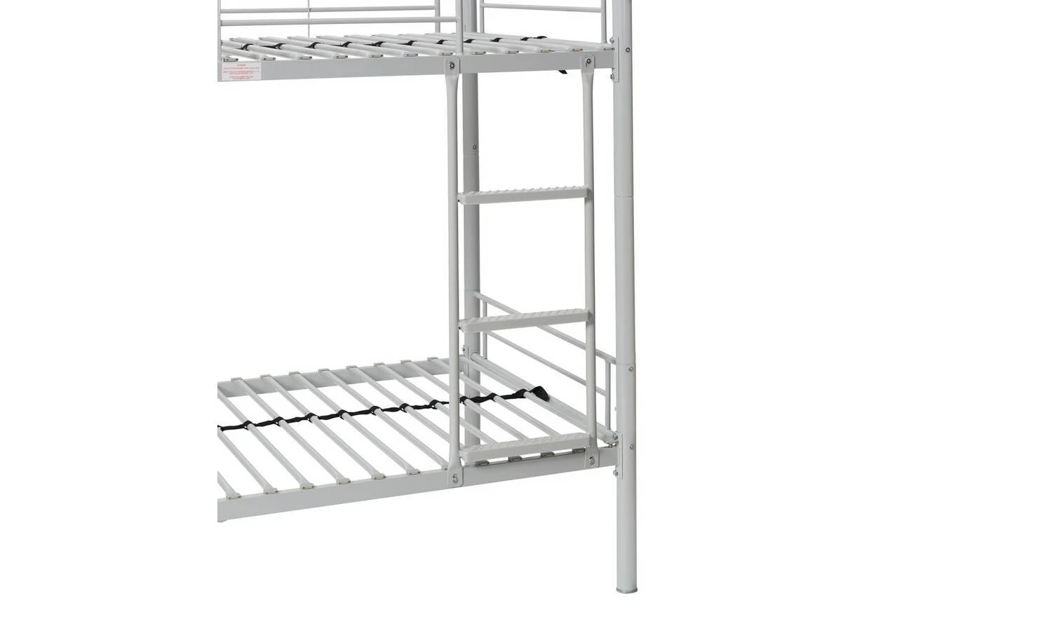 Mason Take Home Today Metal Bunk Bed Silver Kids Childrens Bedroom - Image 7