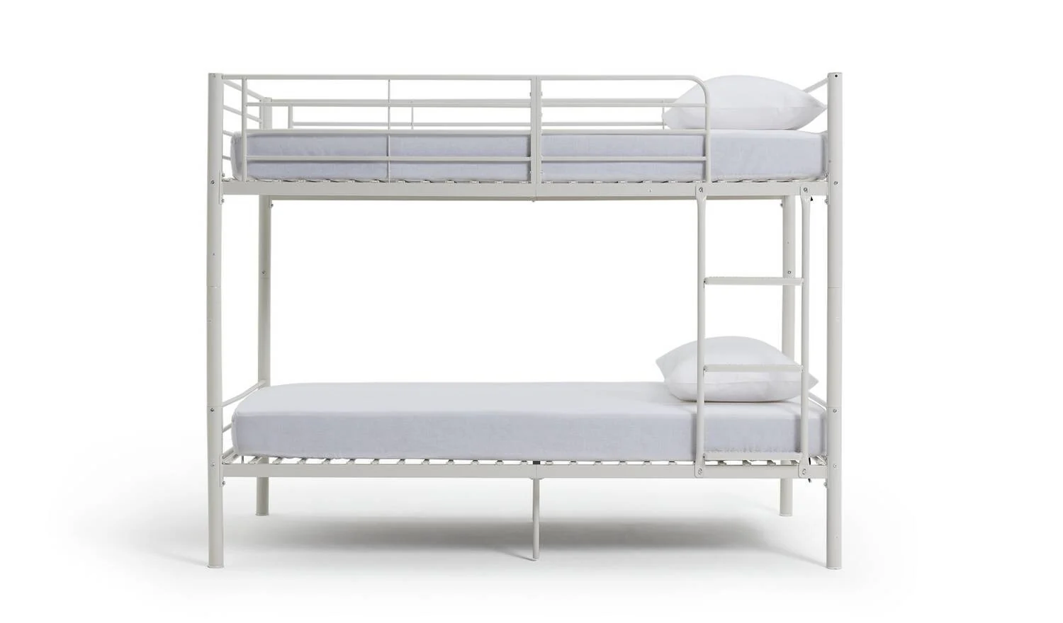 Mason Take Home Today Metal Bunk Bed White Durable Construction - Image 3
